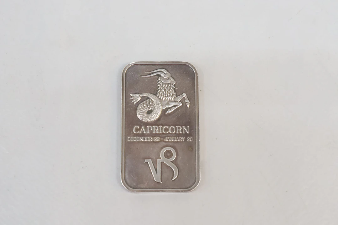 Silvertacka, silver 999, vikt 31.3 gram