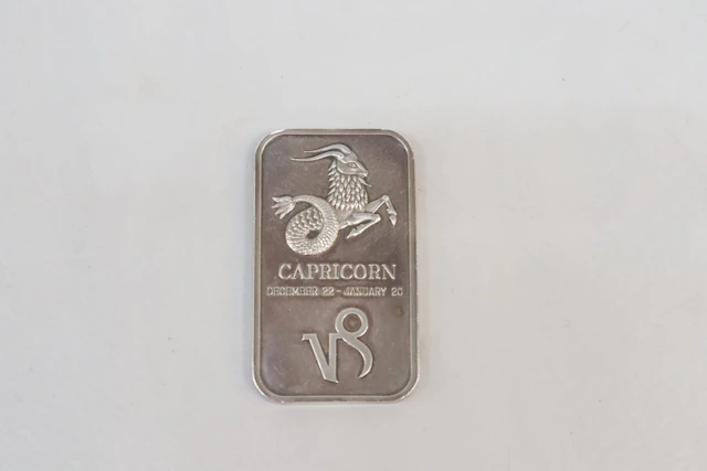 Silvertacka, silver 999, vikt 31.3 gram