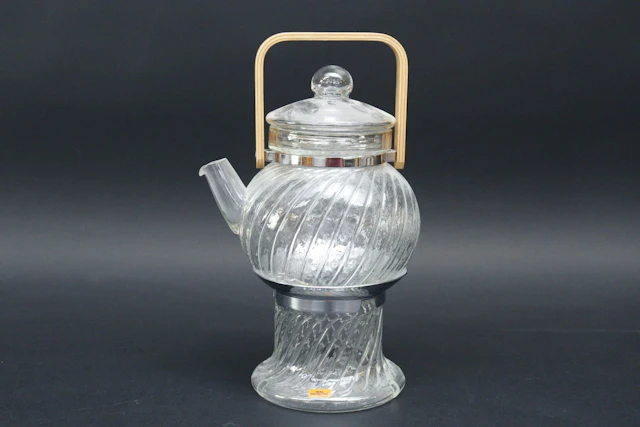 Tekanna med värmare, Reijmyre, "Sial", glas