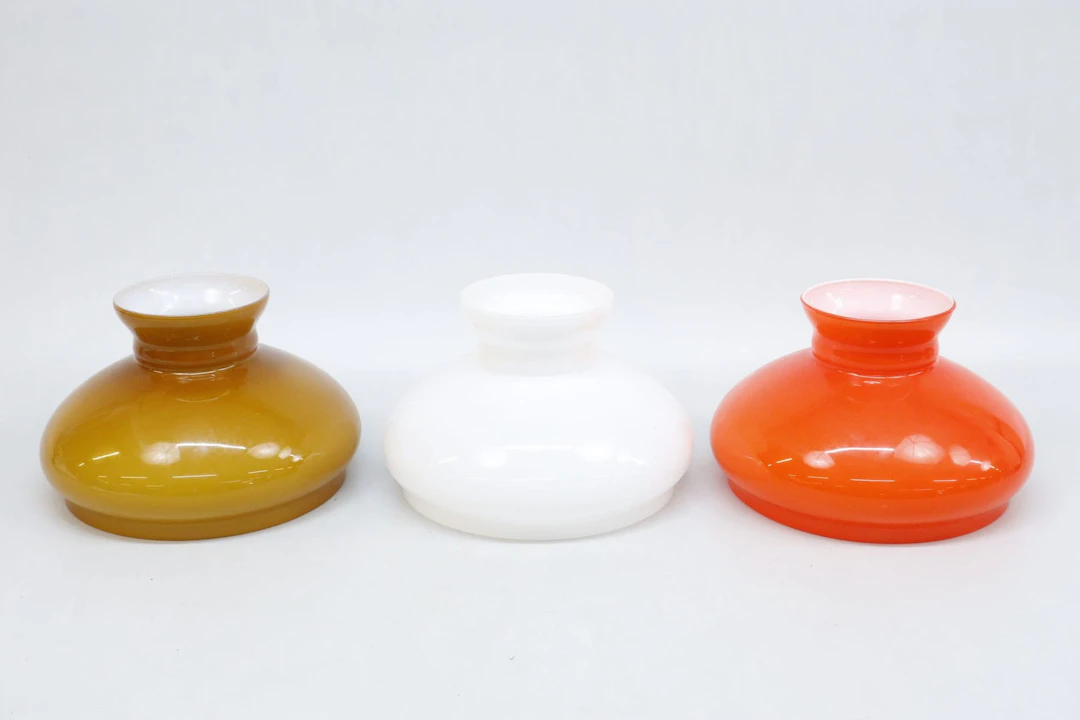 Lampkupor, 3st, glas