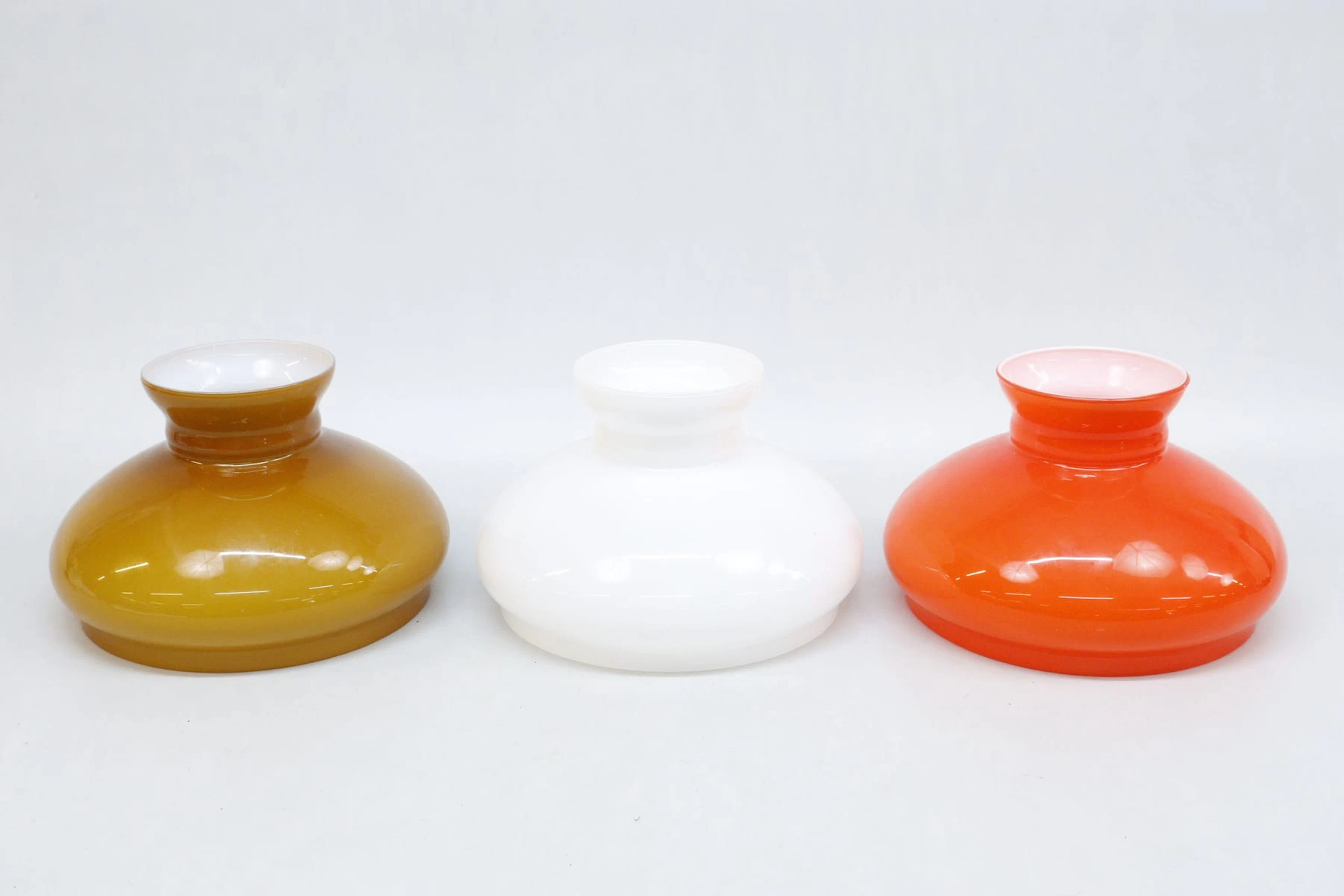 Lampkupor, 3st, glas
