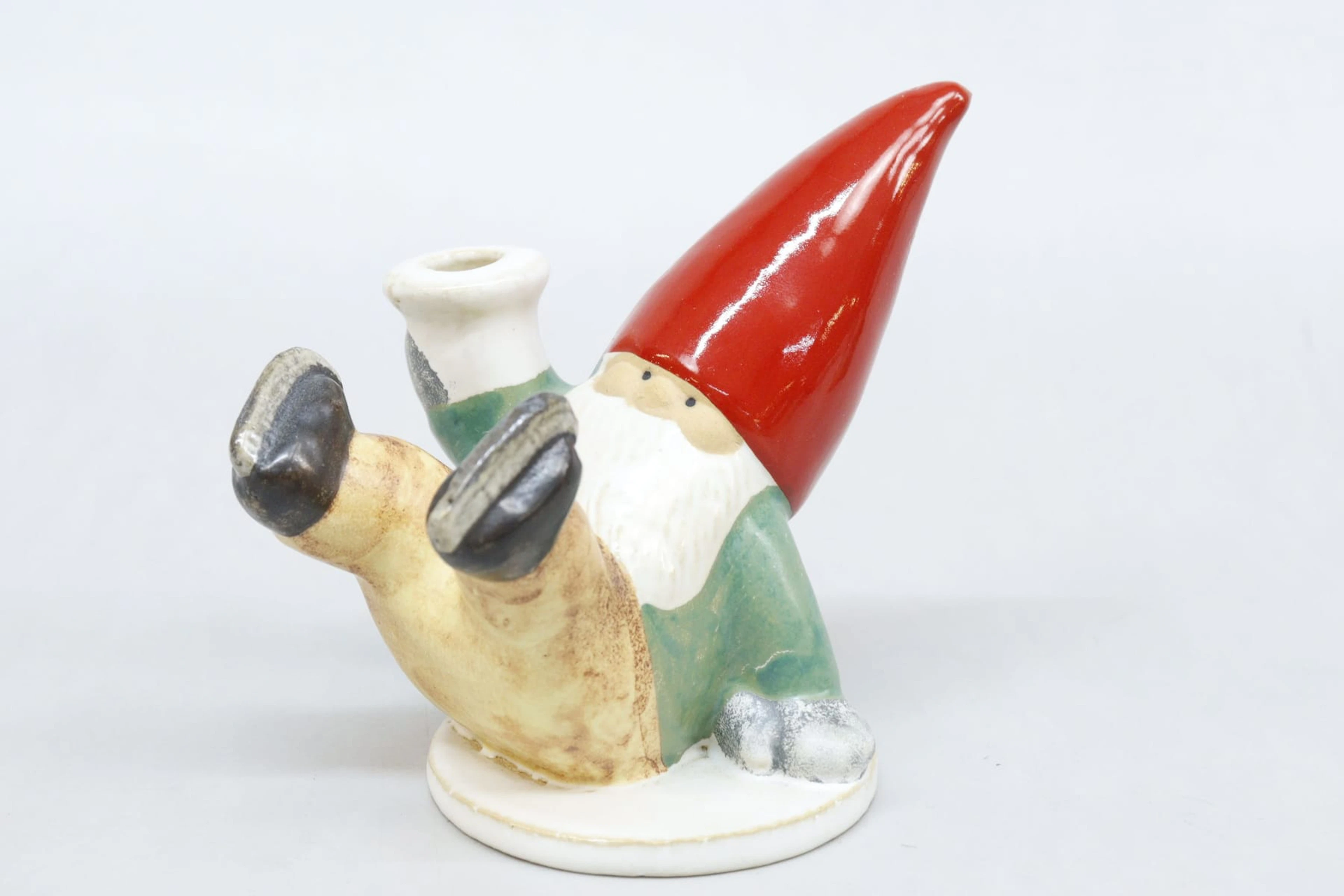 Tomte/ljusstake, Lisa Larson, Gustavsberg