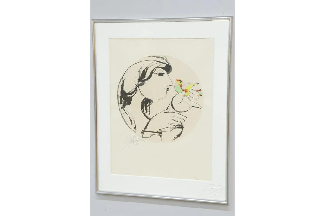 Björn Wiinblad, litografi, signerad
