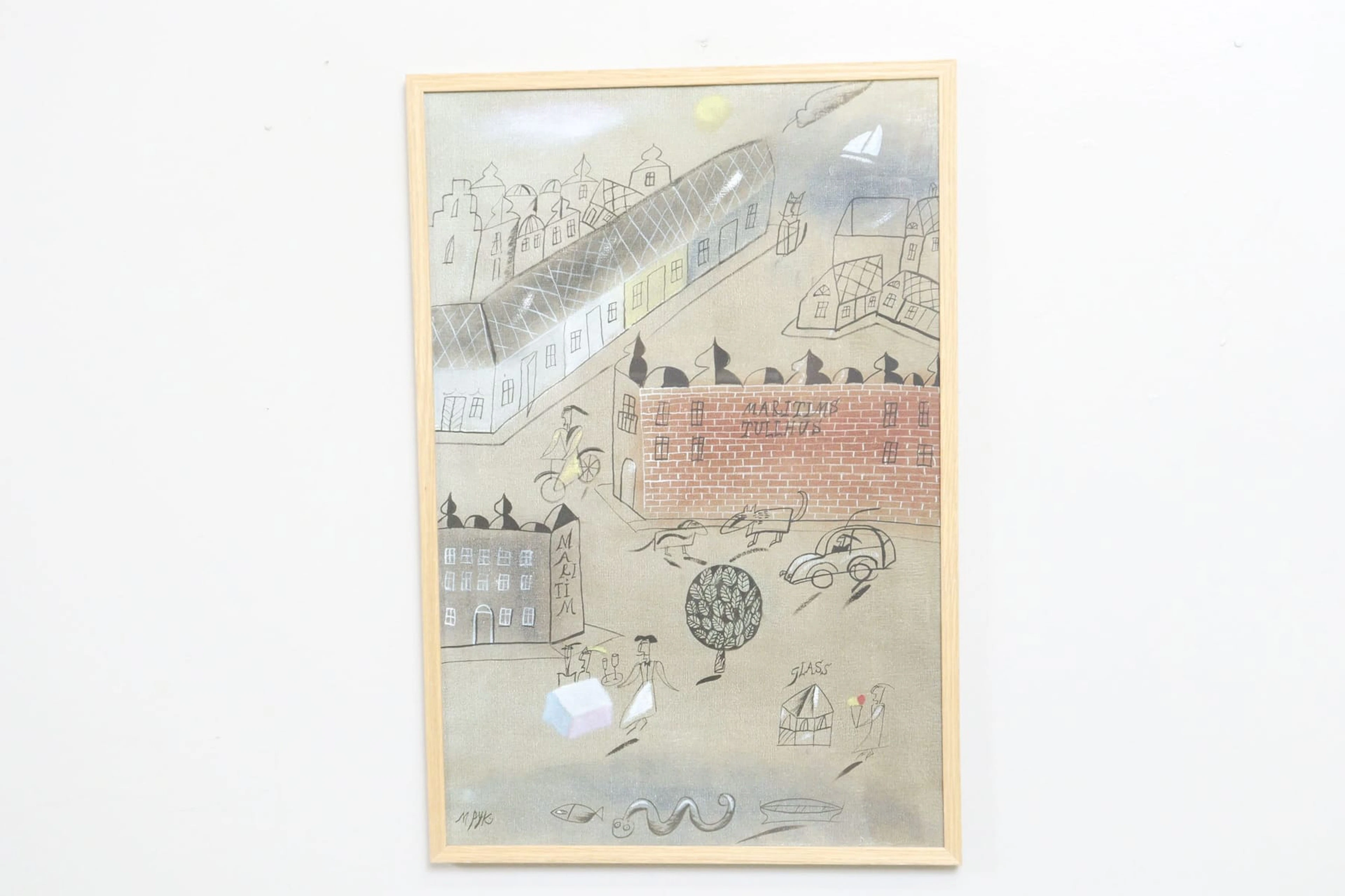 Madeleine Pyk, "Ryttarstatyn", tryck