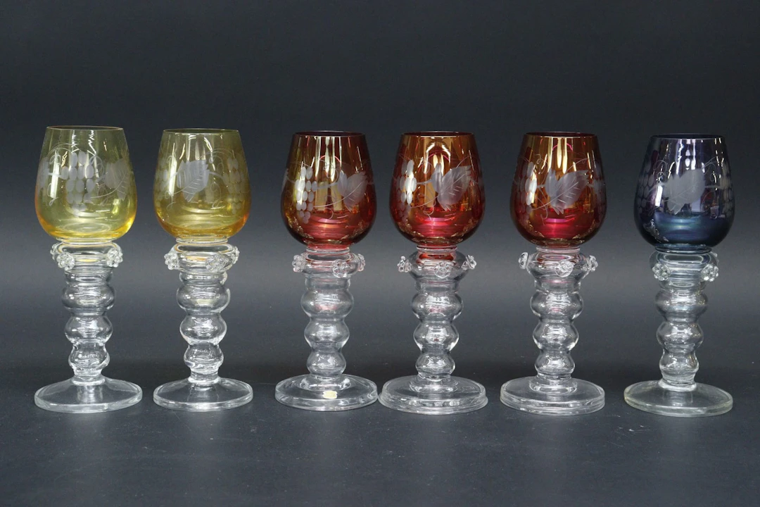 Remmare, 6st, Skruf, olika färger