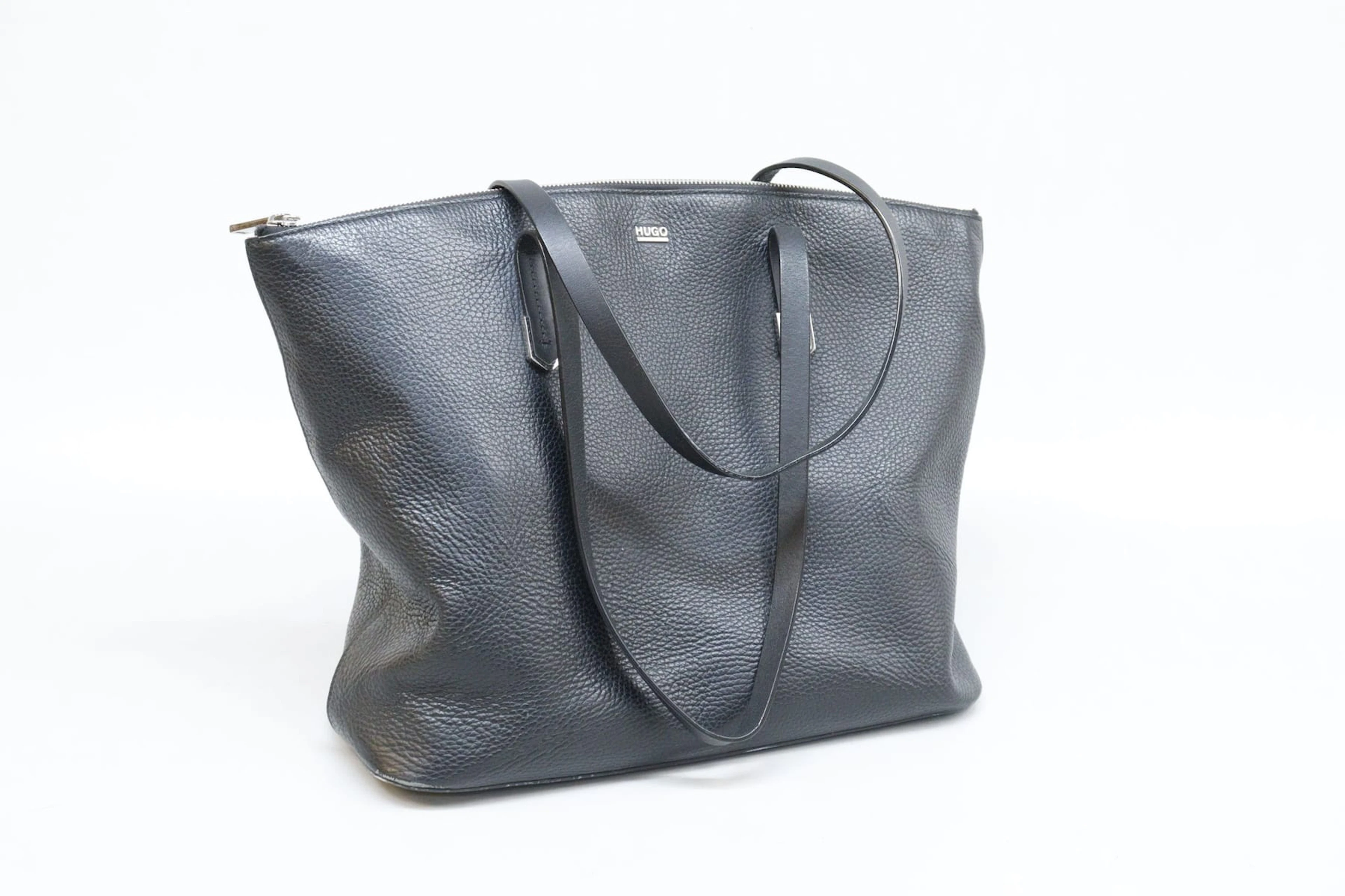 Handväska, Hugo Boss, skinn