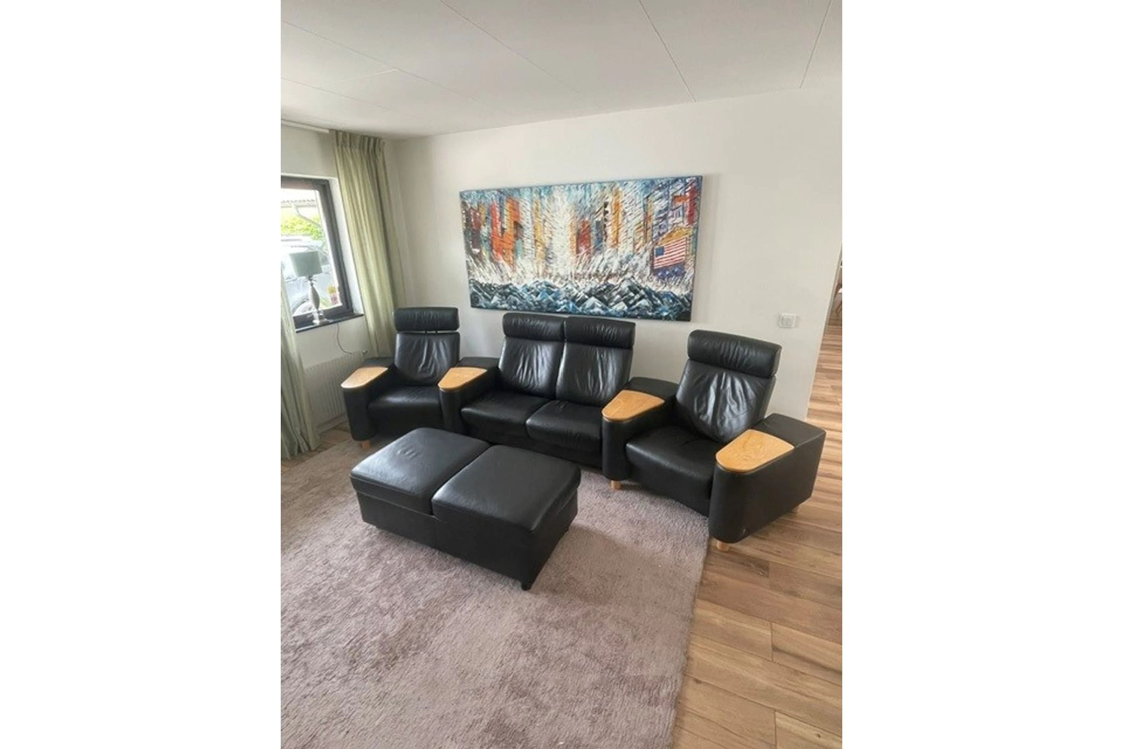 Biosoffa, Ekornes, Stressless, fällbara ryggstöd
