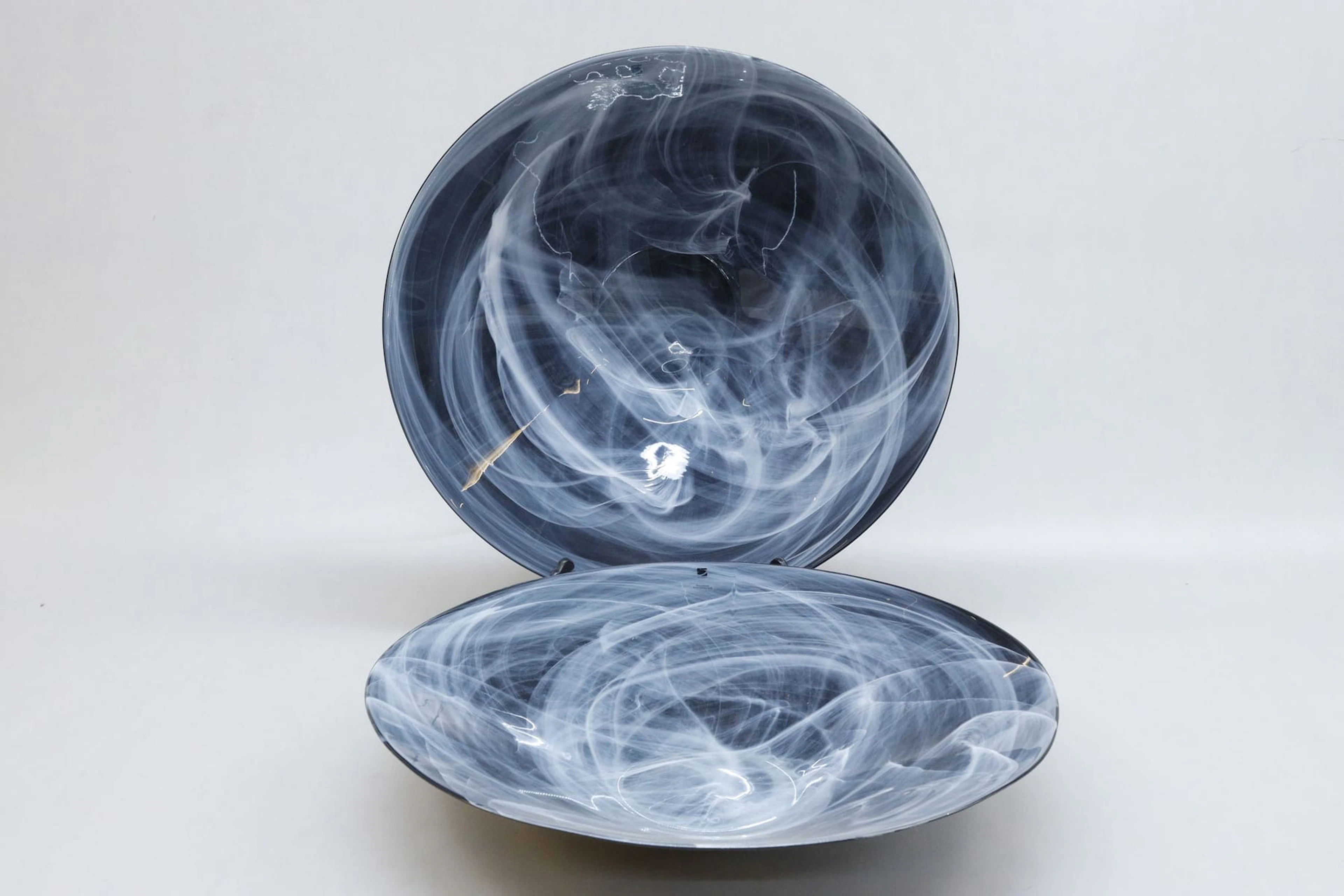 Stora fat, 2st, Sea Glasbruk, glas