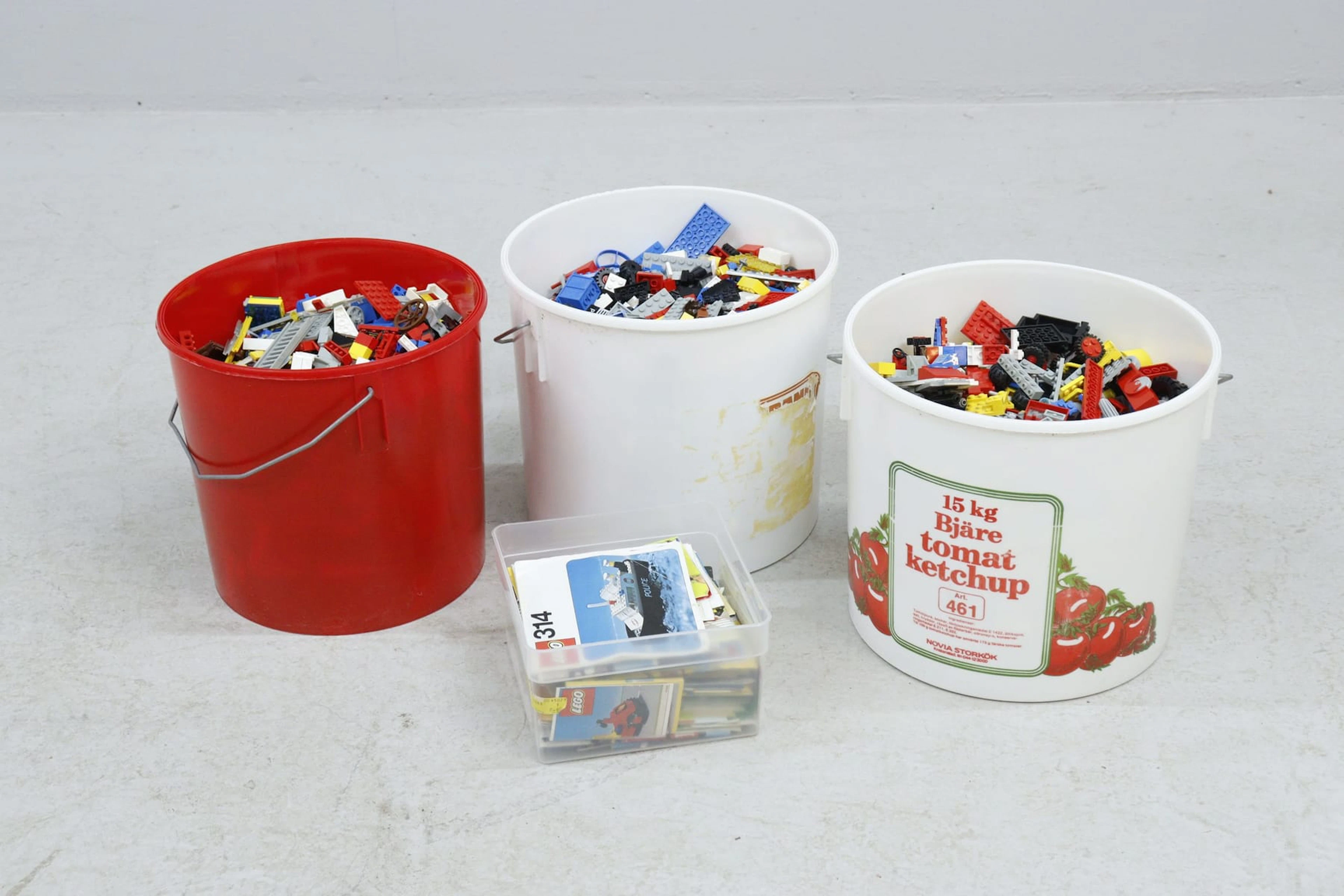Parti lego med beskrivningar