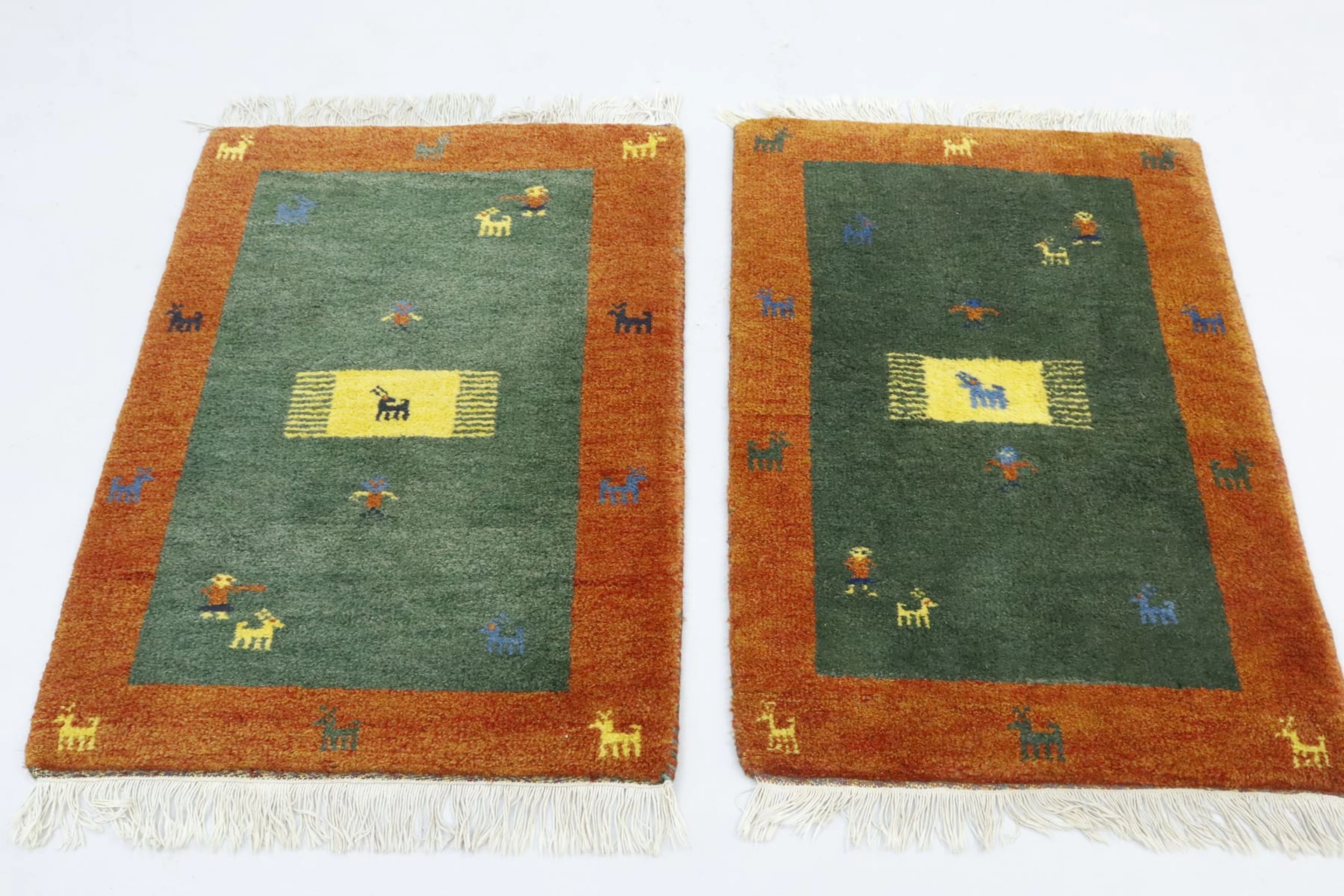 Mattor, 2st, Gabbeh, Ikea, ca 60x90cm
