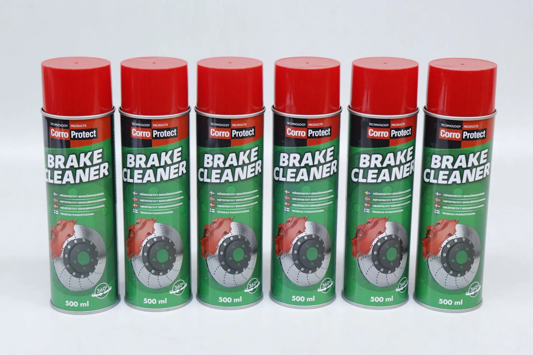 Rengöringsmedel till bromsar, Brake Cleaner, 6 flaskor á 500ml