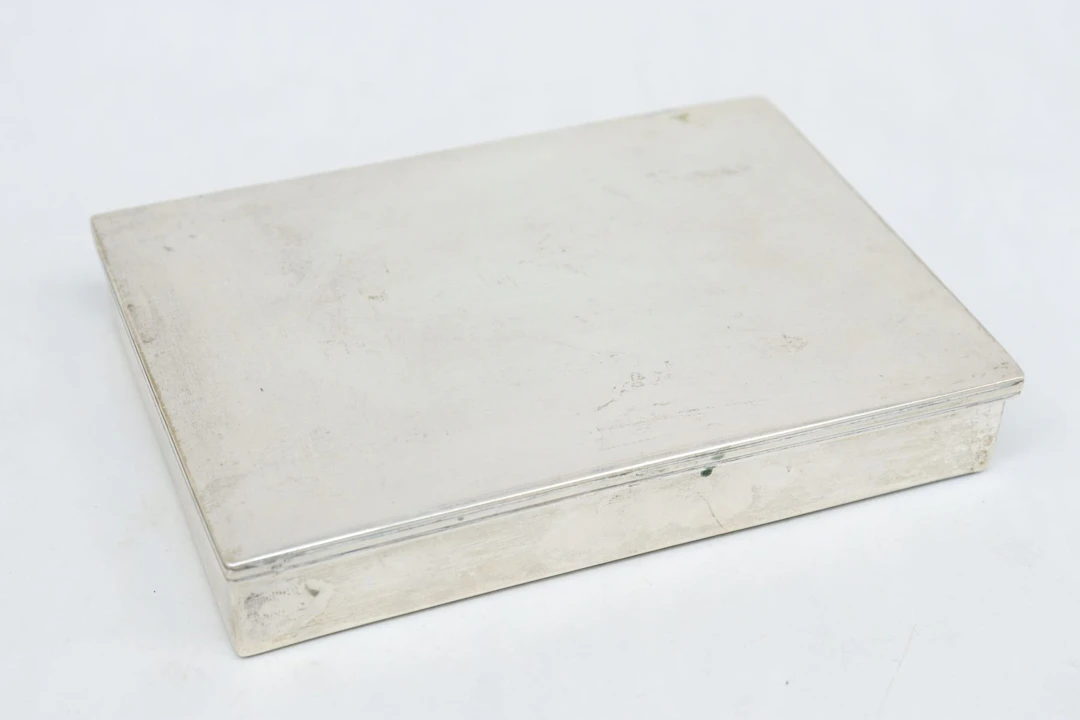 Cigarettask, silver, Danmark, 1947