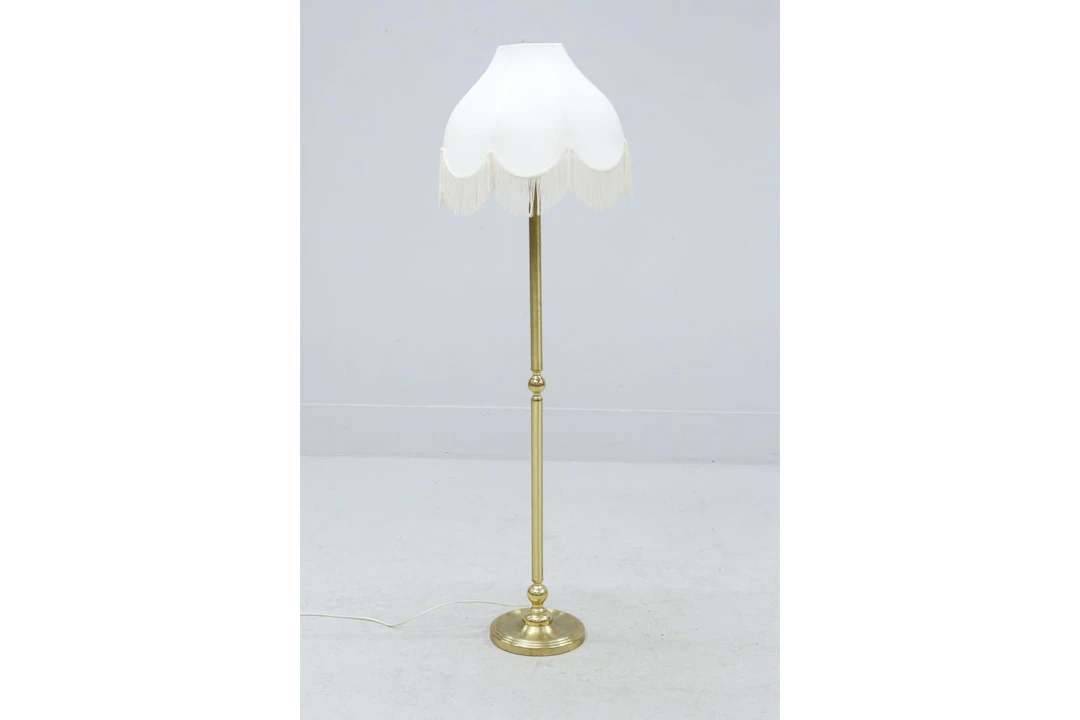 Golvlampa, mässing