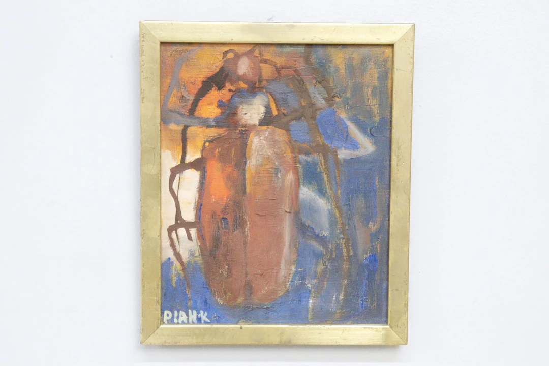 Pia Hesselmark, olja på duk, signerad