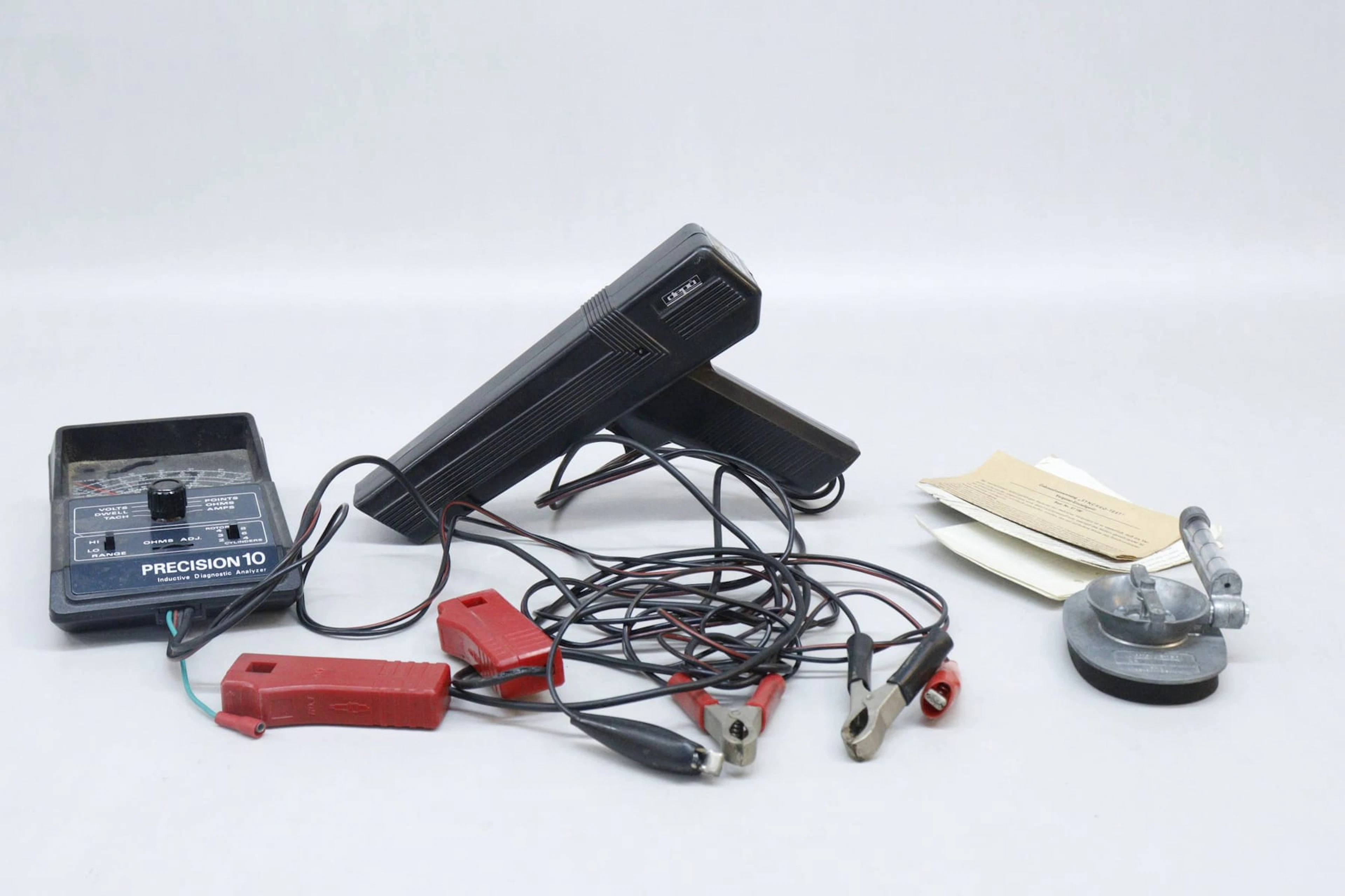 Stroboskoplampa Prcsision10 samt synkrometer