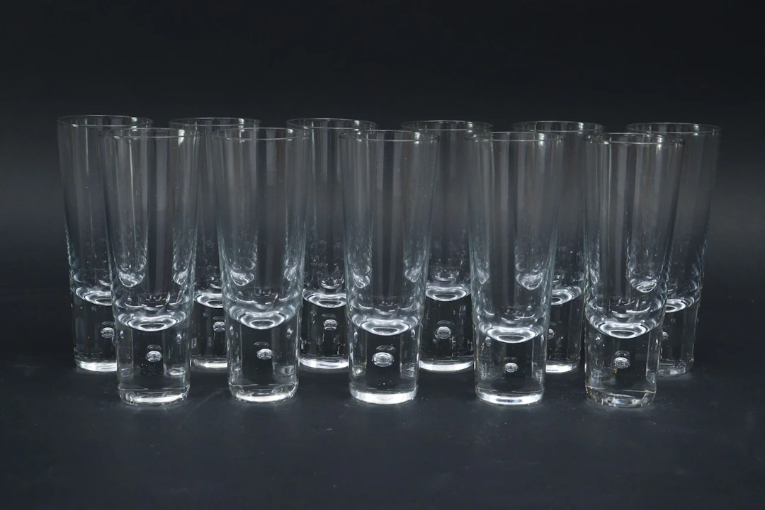 Glas, 11st, "Pippi", Walter Hickman, Kosta Boda