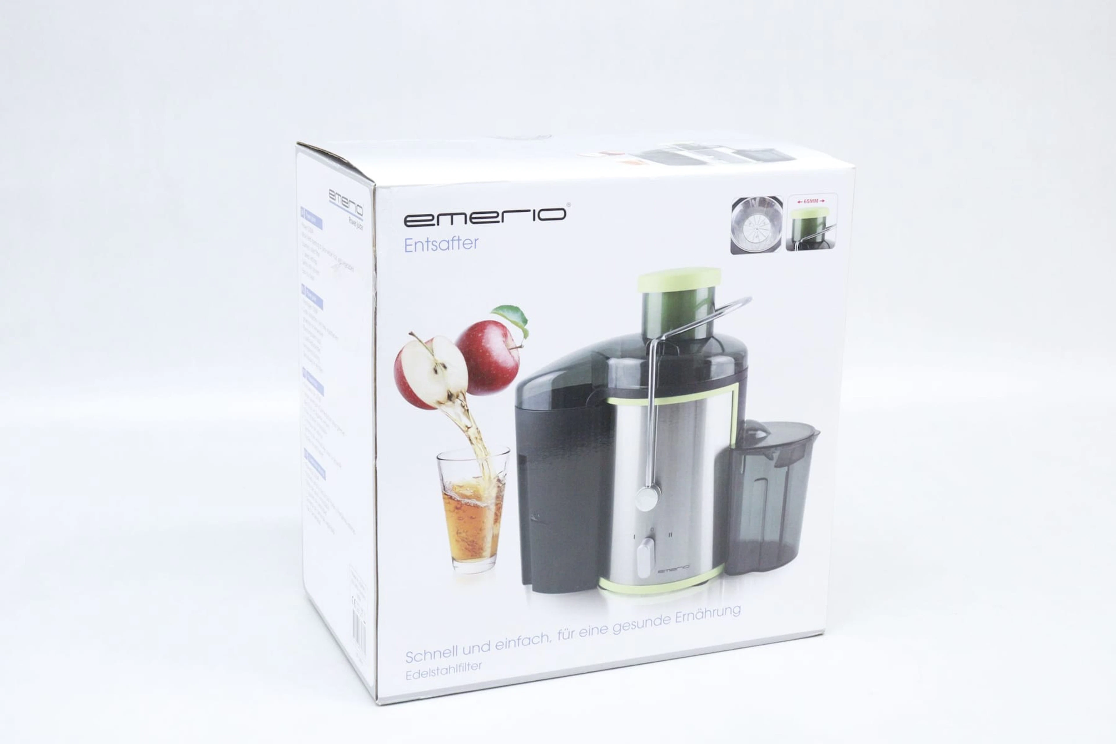 Juicepress, Emerio