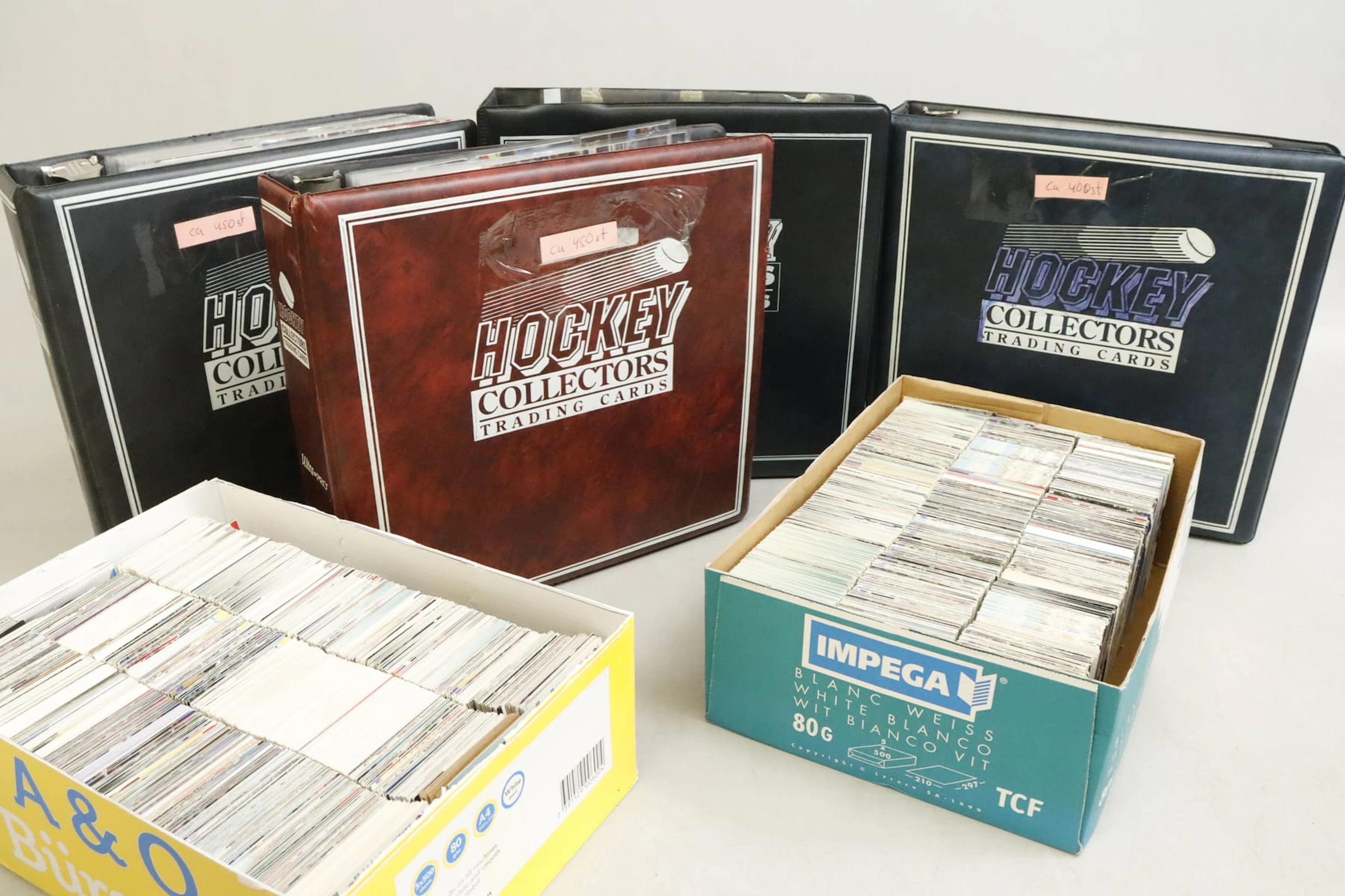 Hockeybilder, ca 6000st, 1990-2000-tal, mest NHL