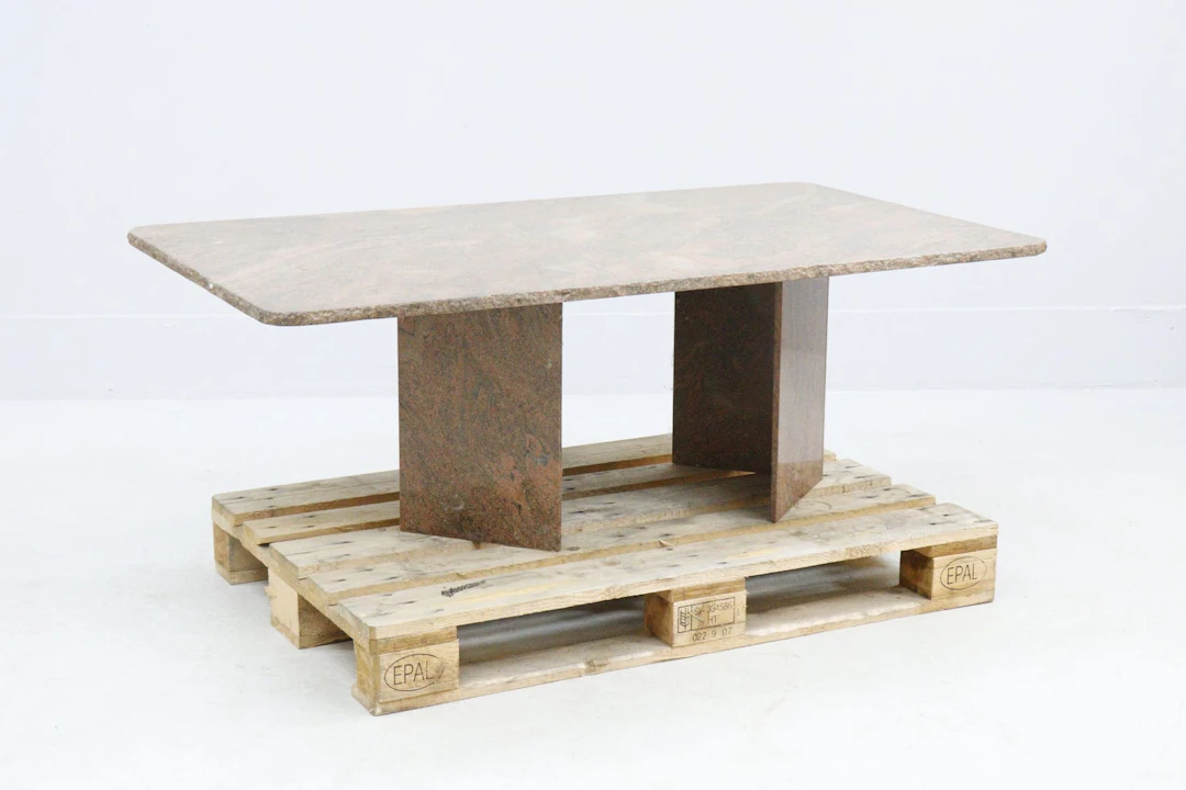 Soffbord, marmor