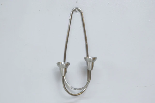 Väggljusstake, Georg Jensen, rostfri