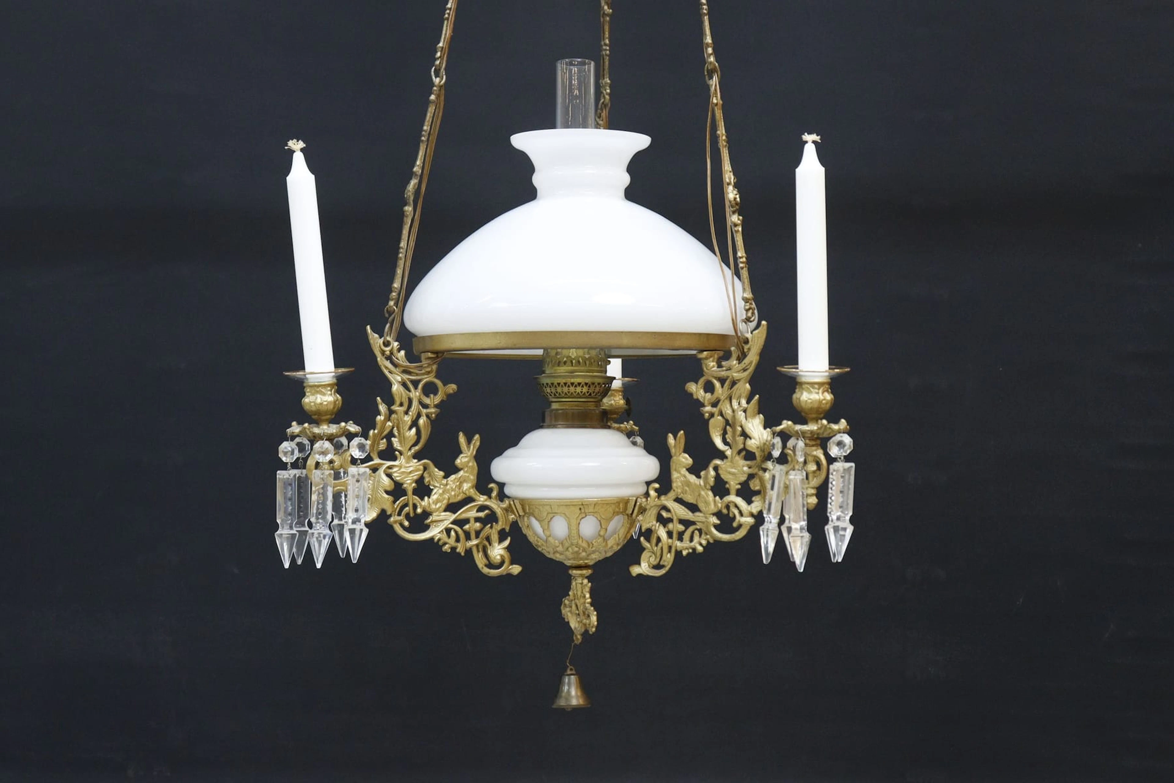 Fotogenlampa, elindragen