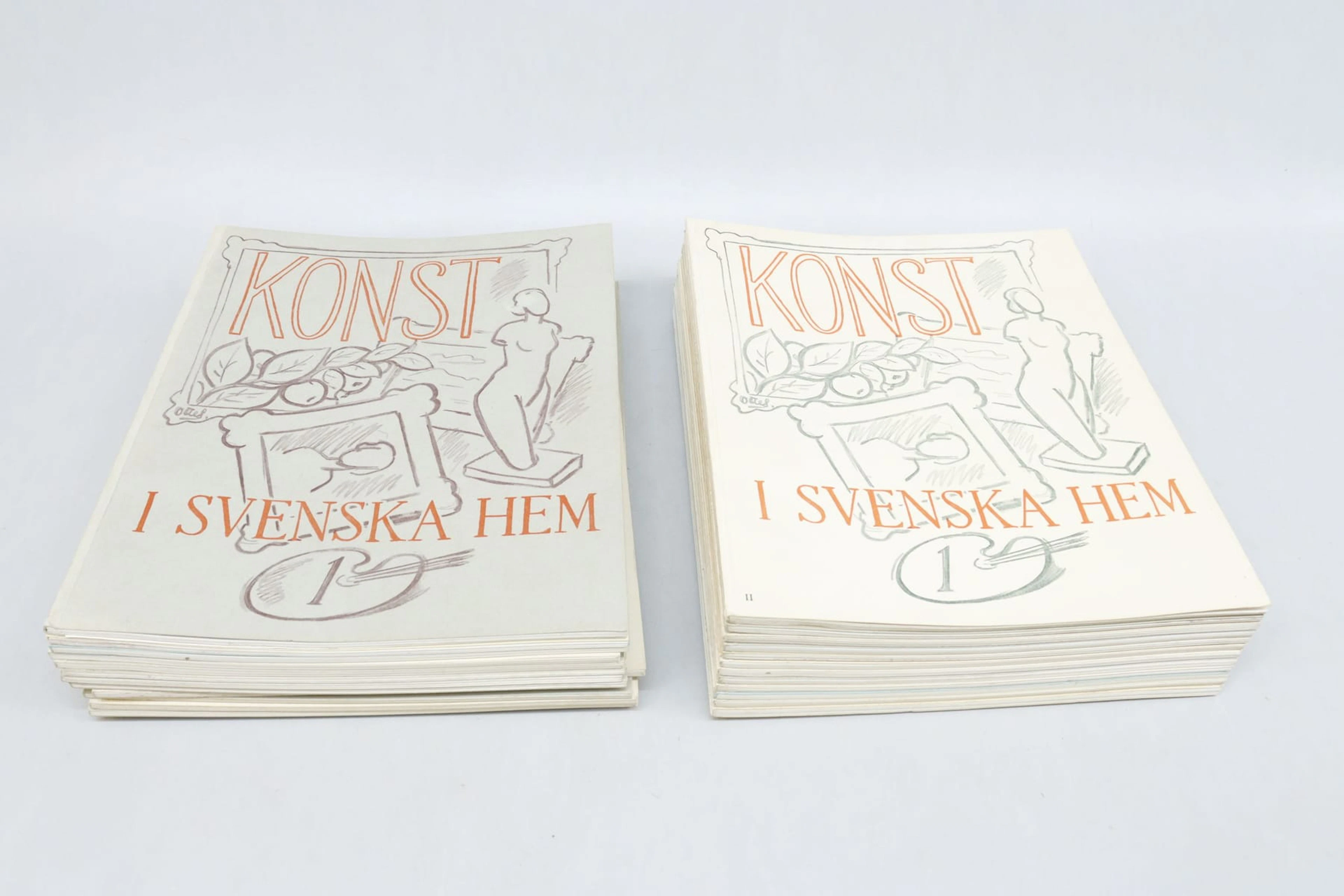 Tidninga, 12+12st, Konst i Svenska Hem, 1942