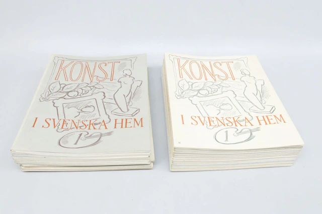 Tidninga, 12+12st, Konst i Svenska Hem, 1942