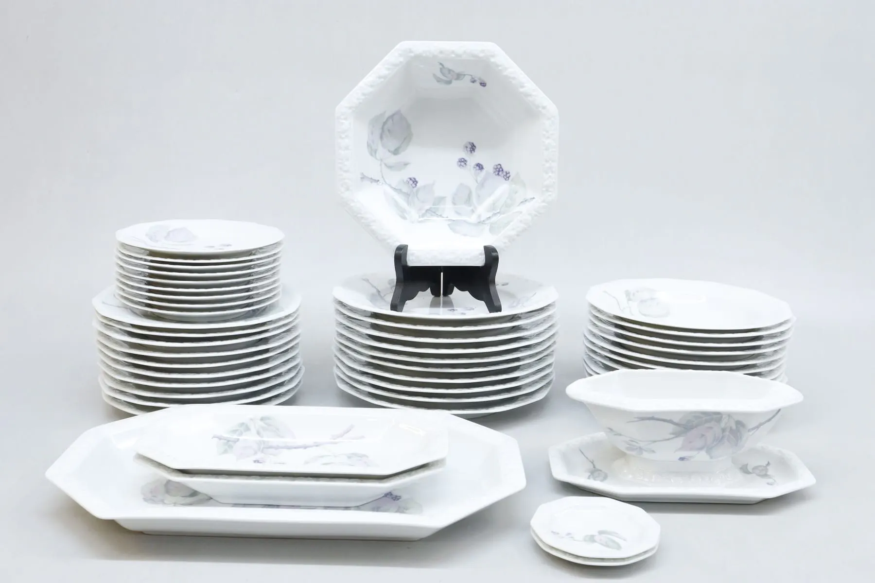 Matservis, 45 delar, "Maria björnbär", Rosenthal