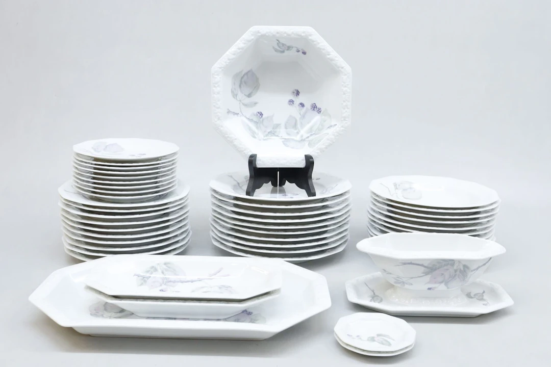 Matservis, 45 delar, "Maria björnbär", Rosenthal