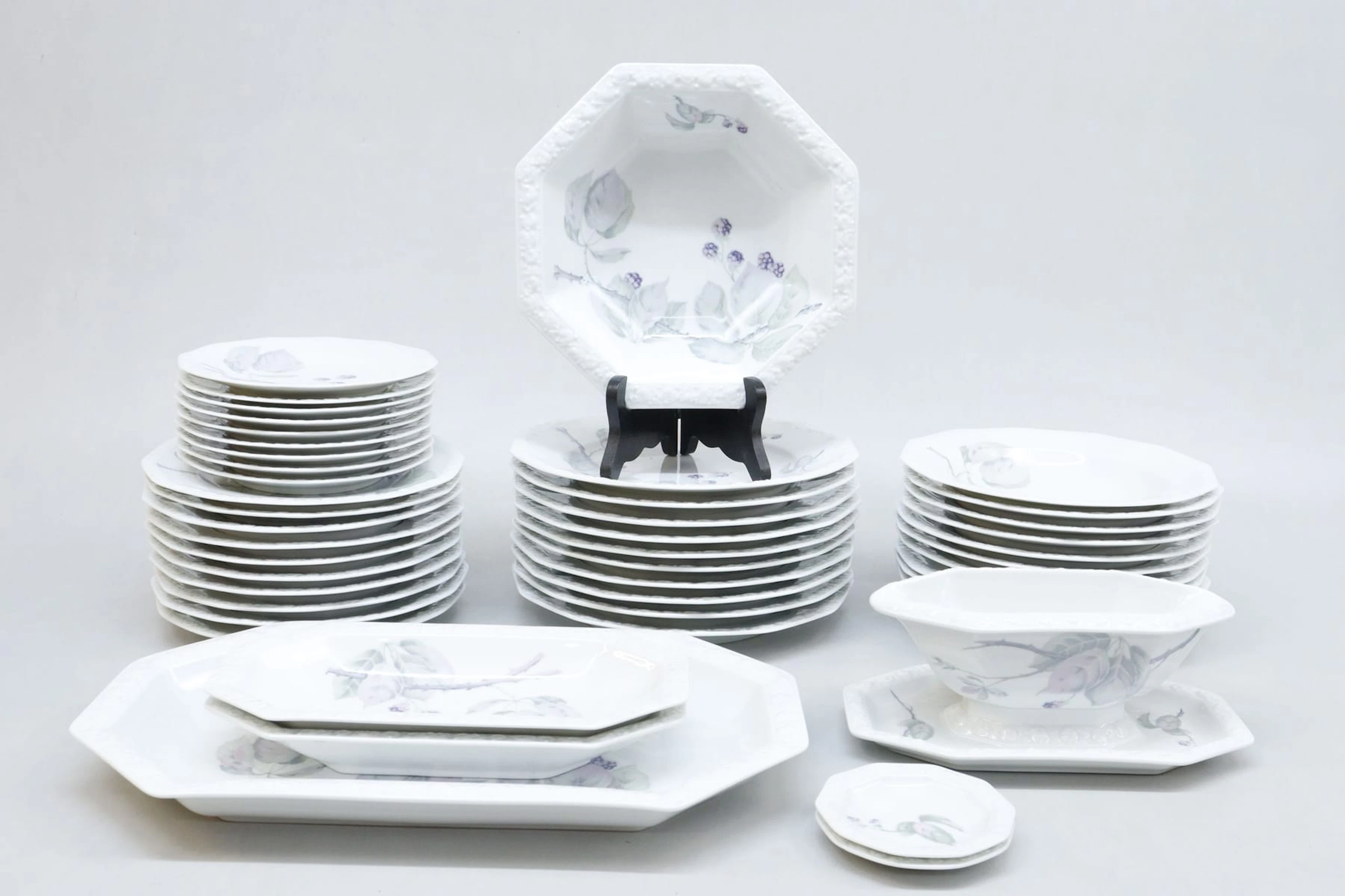 Matservis, 45 delar, "Maria björnbär", Rosenthal