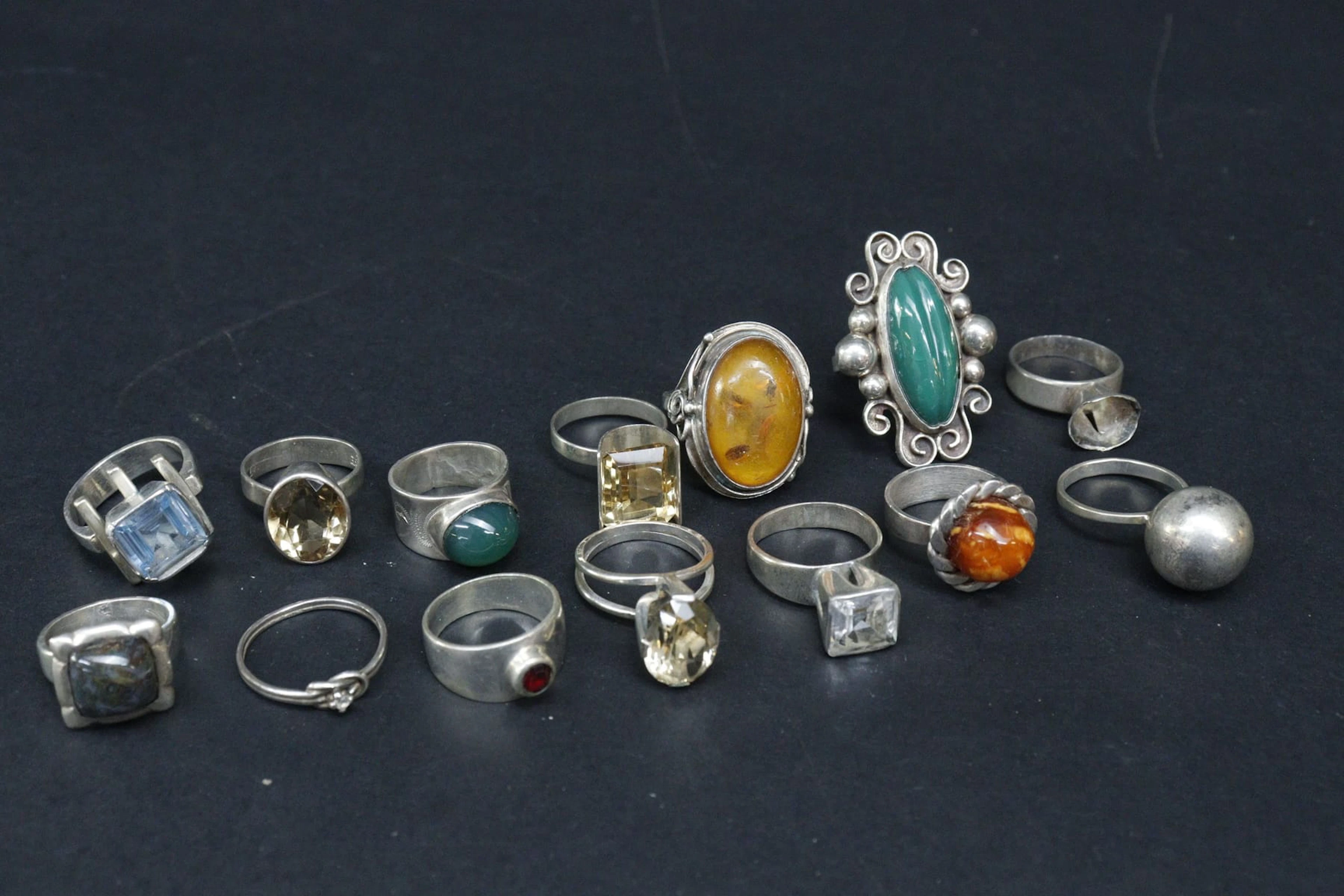 Ringar, silver