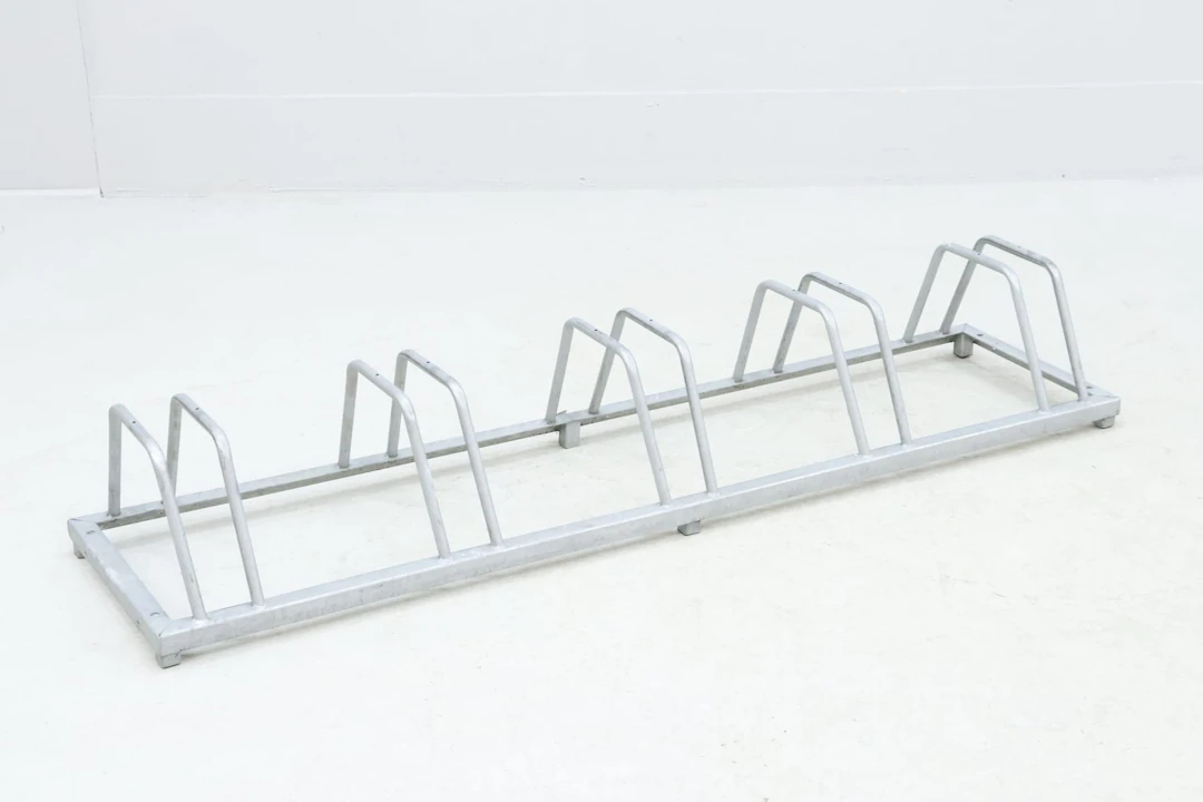Cykelställ för 5 cyklar, aluminium