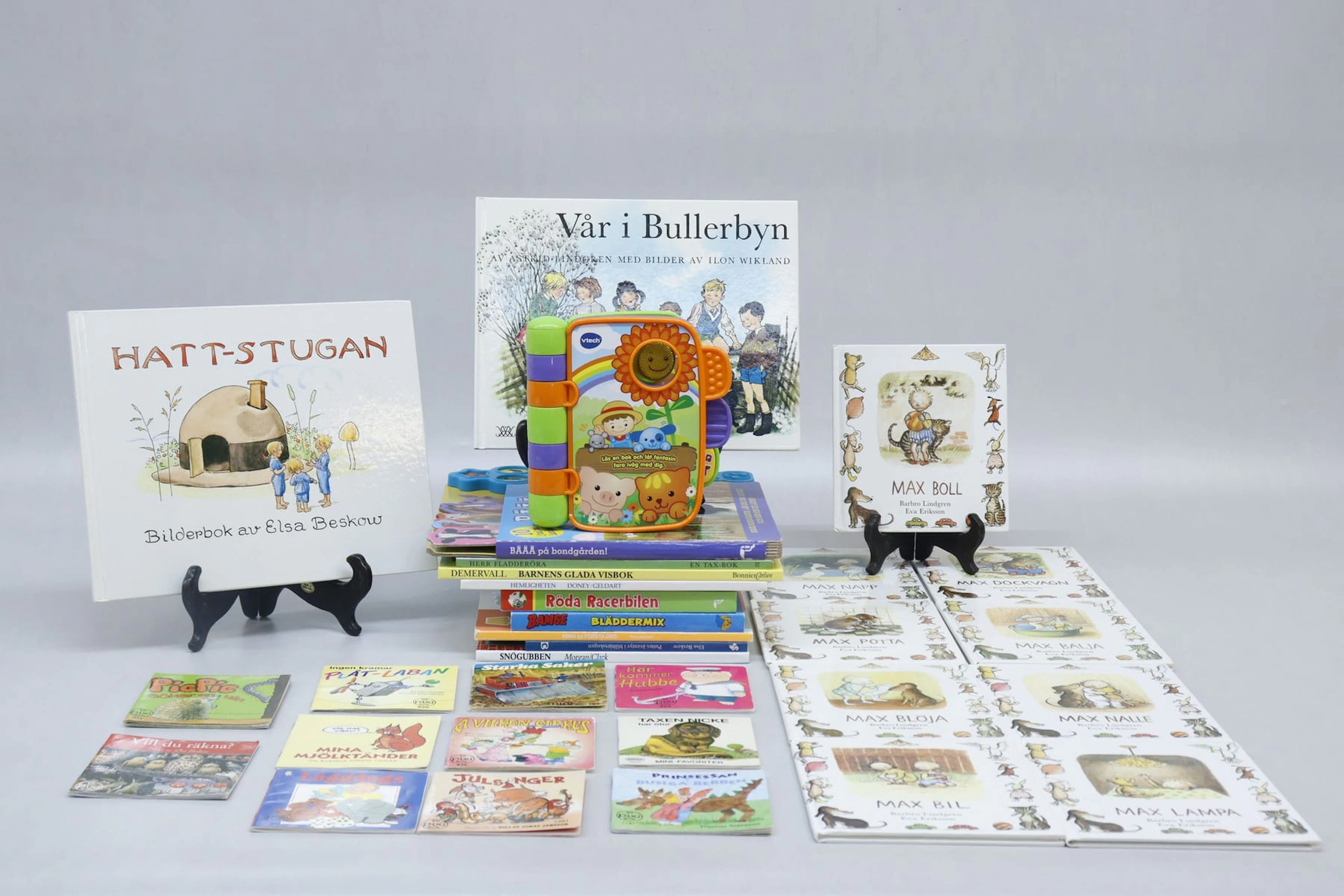 Barnböcker, bla Elsa Beskow och Astrid Lindgren