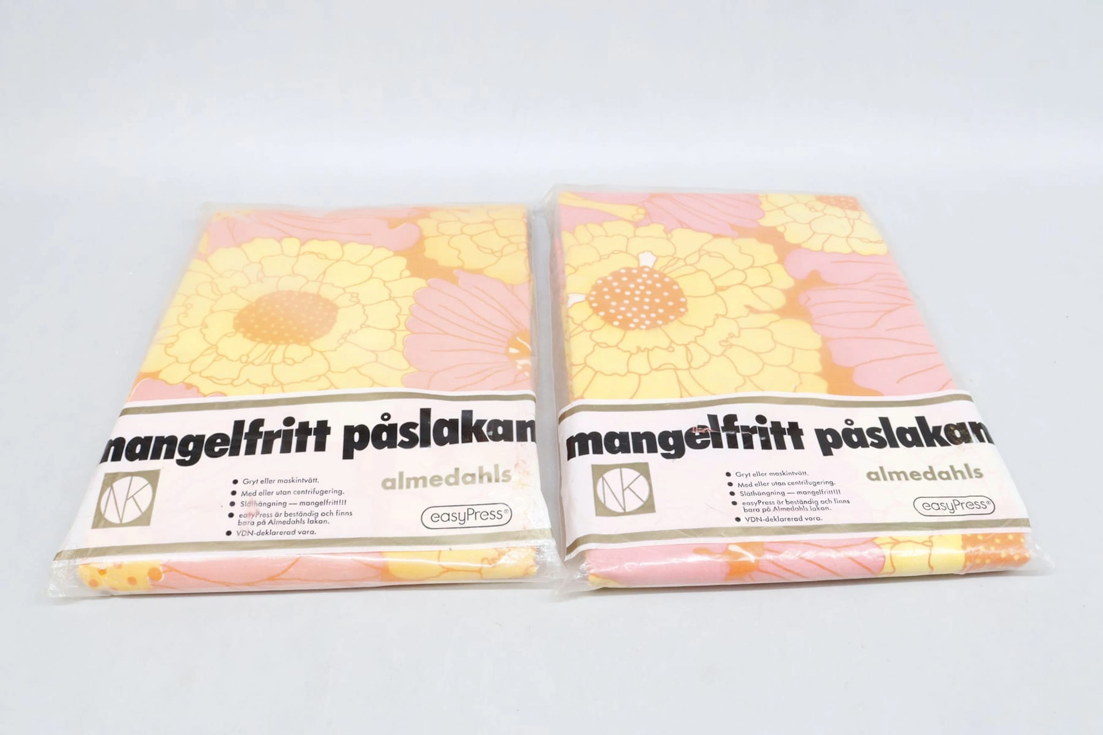 Påslakanset, 2st, NK, Almedahls, retro, 150x215cm