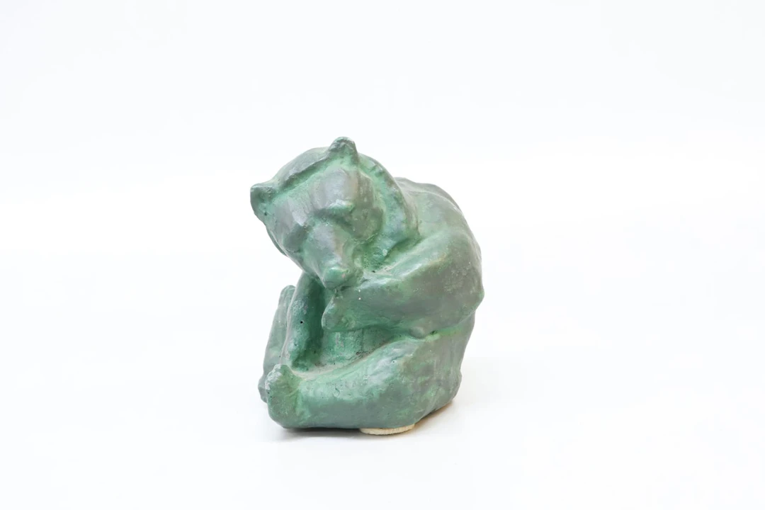 Skulptur, patinerad gips, signerad S Edberg