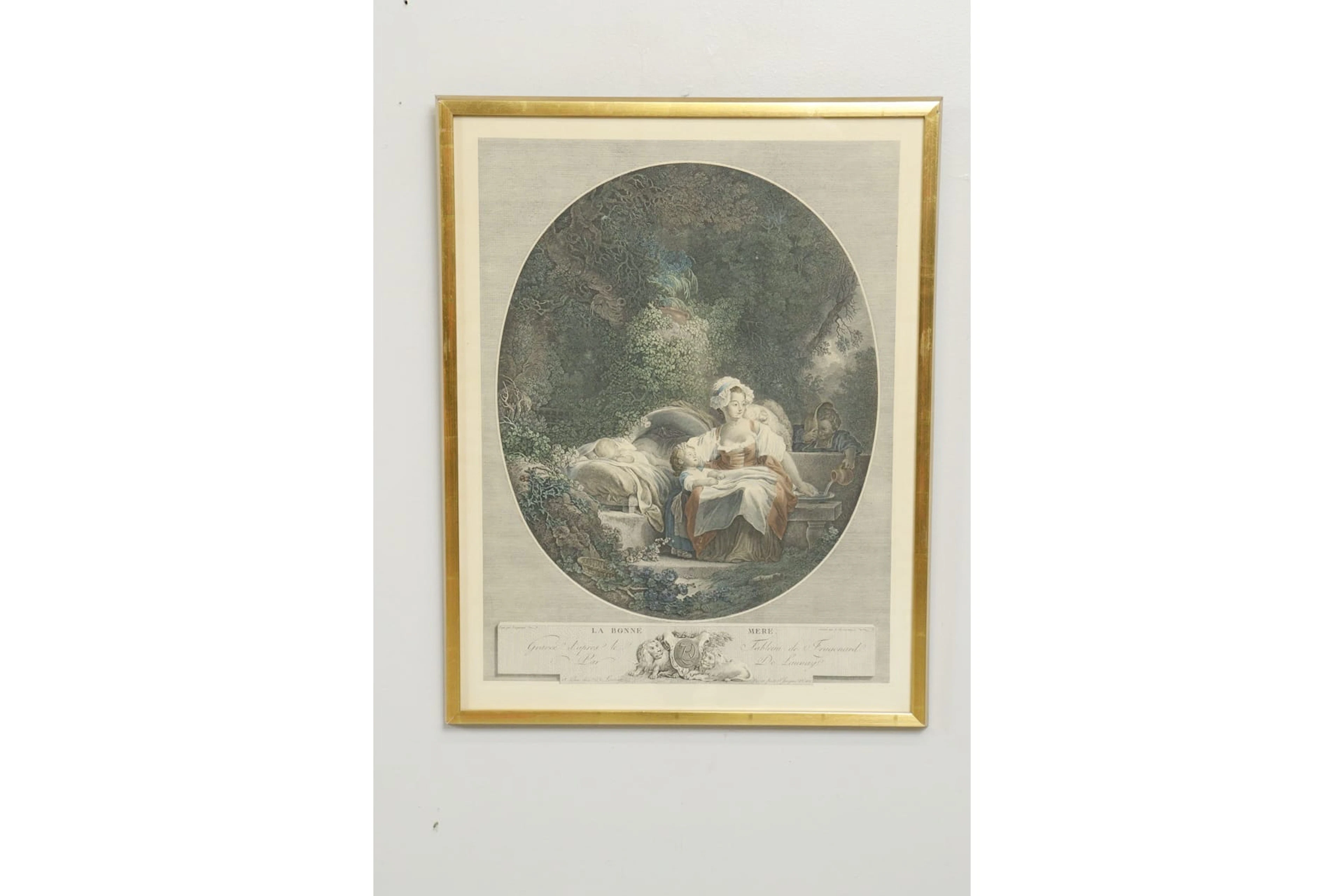 Jean HOonrè Fragonard, gravyr, efter motiv av Jean-Honoré Fragonard.