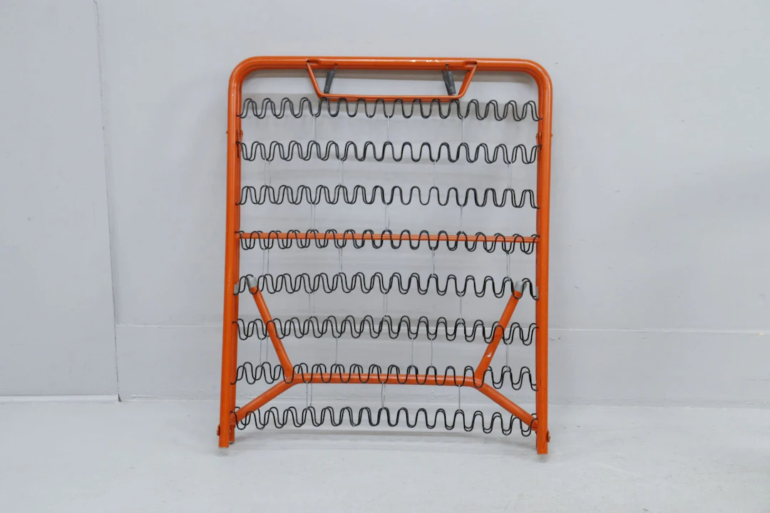 Extrasäng, orange metall