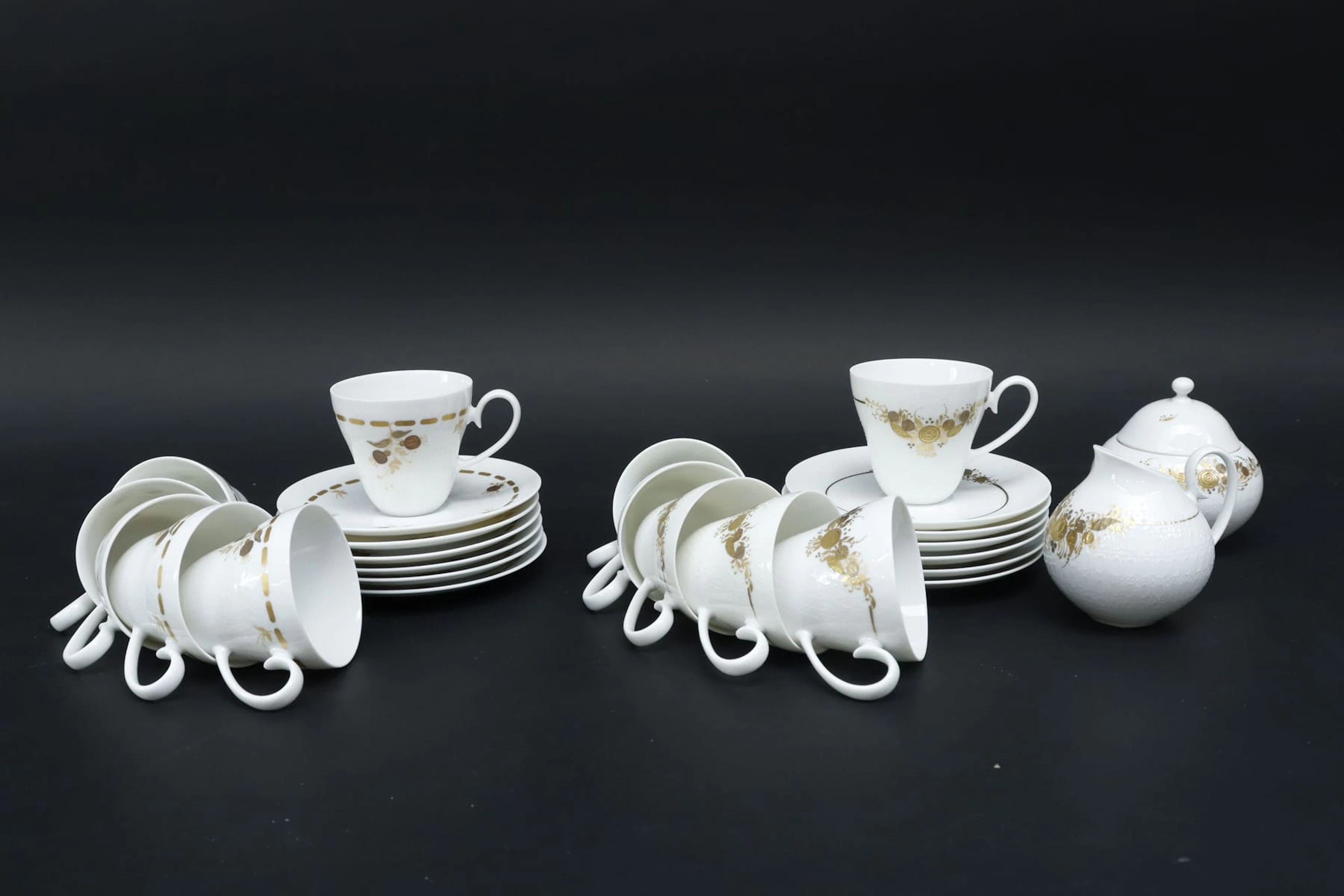 Espressokoppar, 12+14st, Rosenthal, 2 sorter
