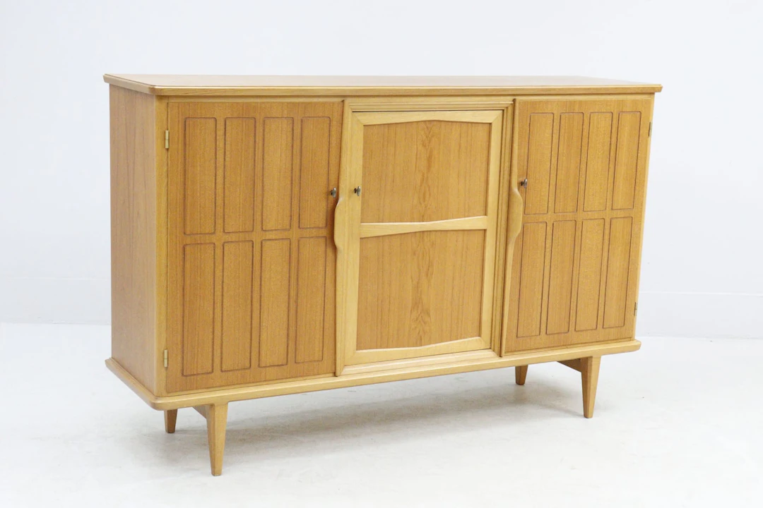 Sideboard, teak och ek