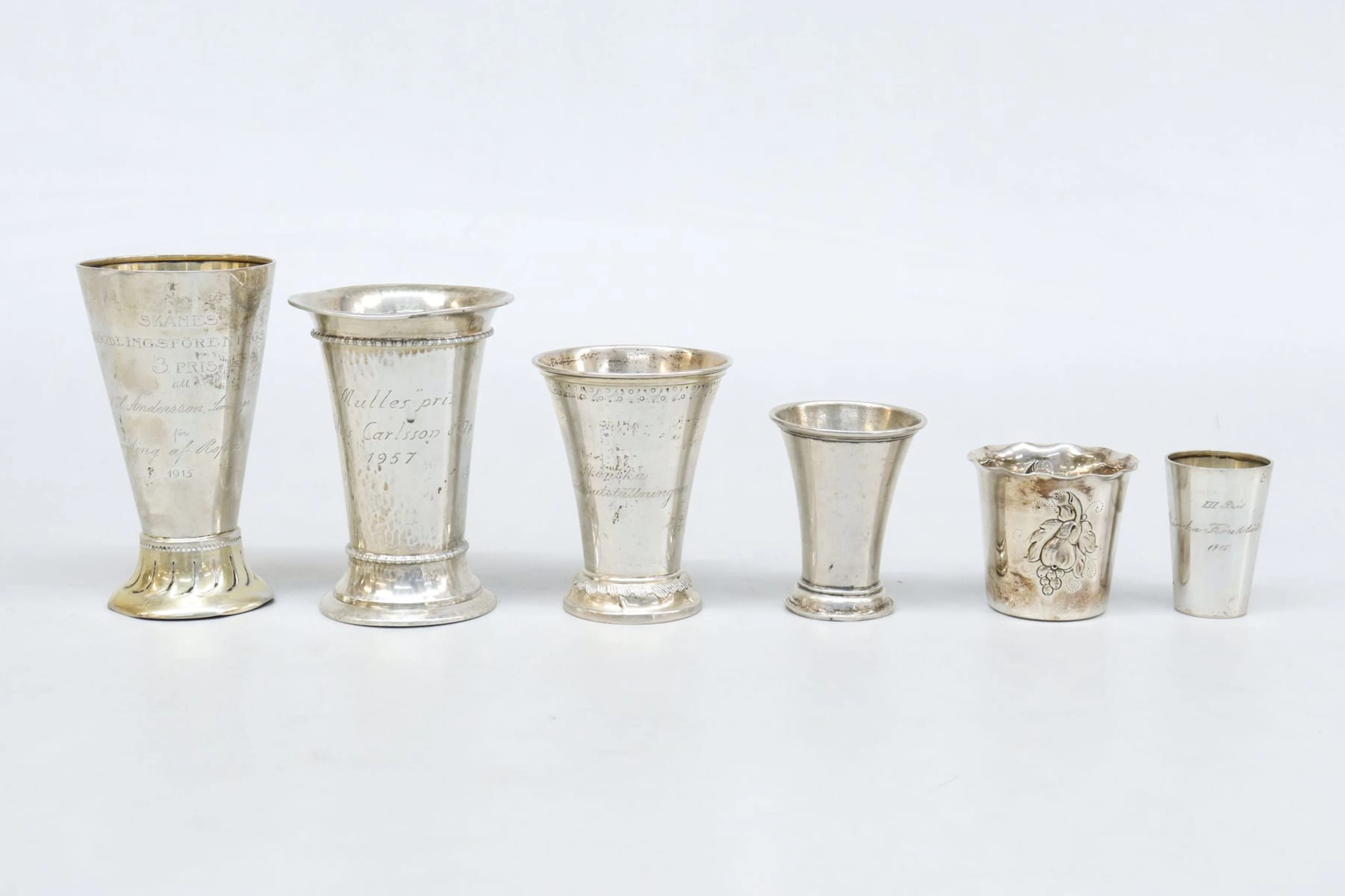 Bägare, silver, vikt 248 gram