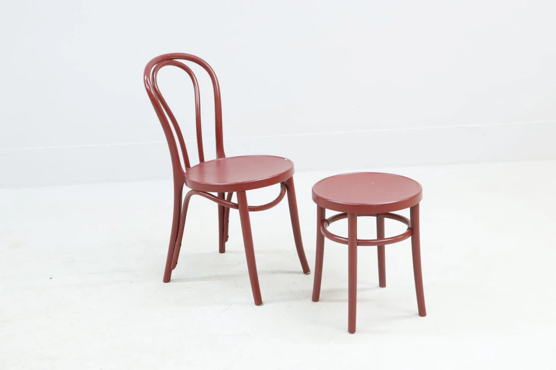 Stol och pall, plast, Ikea