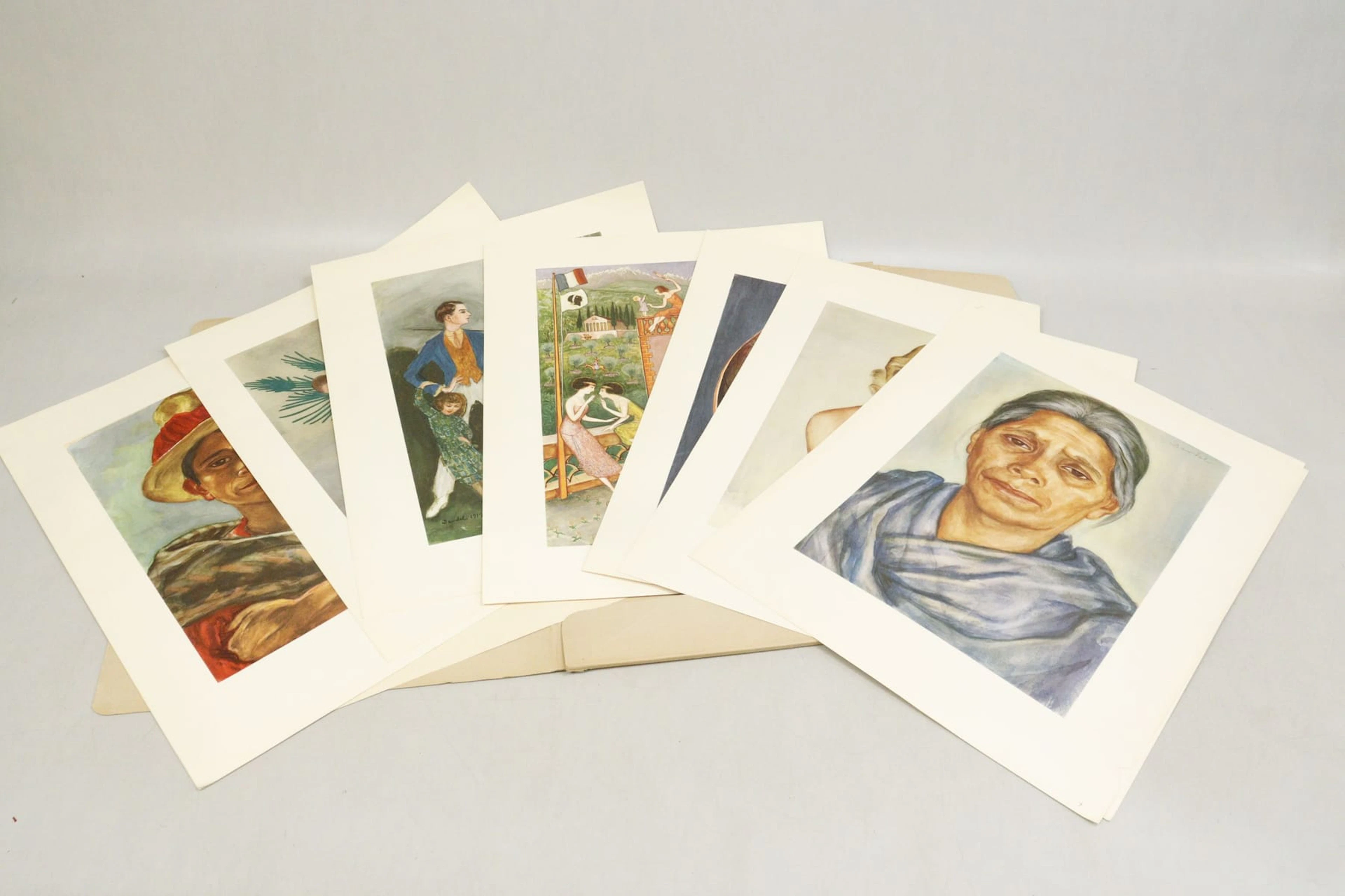 Nils Dardel, efter, konstmapp med 10 tryck
