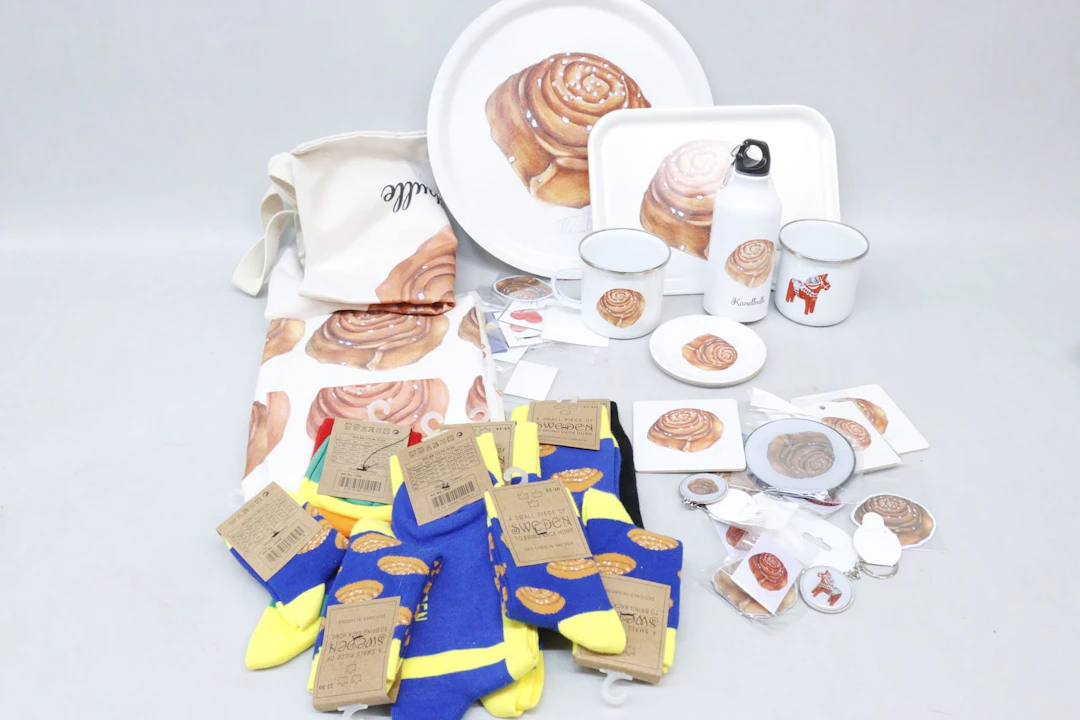 Souvenirer med mest kanelbullar