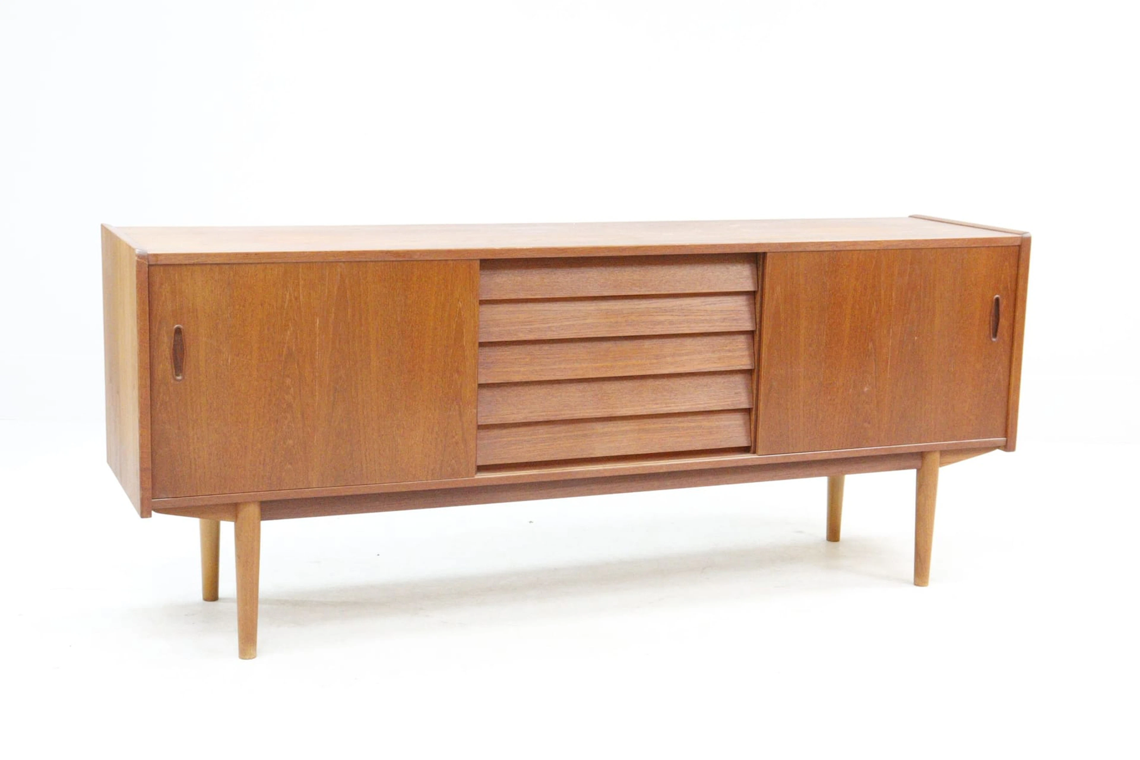 Sideboard, teak, "Trio", Nils Jonson, Troeds, Bjärnum