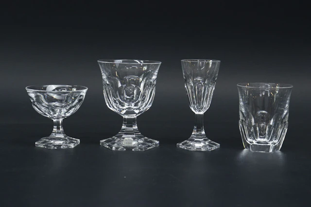 Glasservis, 56 delar, "Kronoberg", Elis Bergh, Kosta