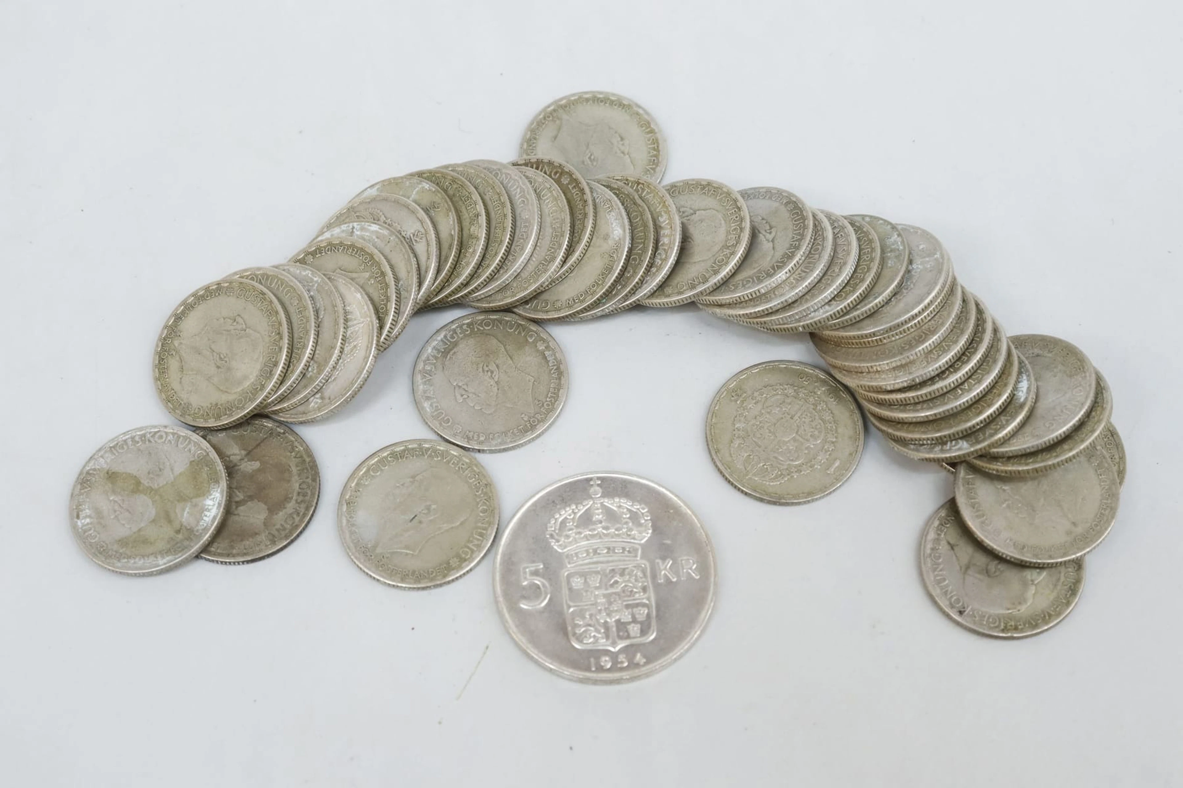 Mynt, silver, Sverige