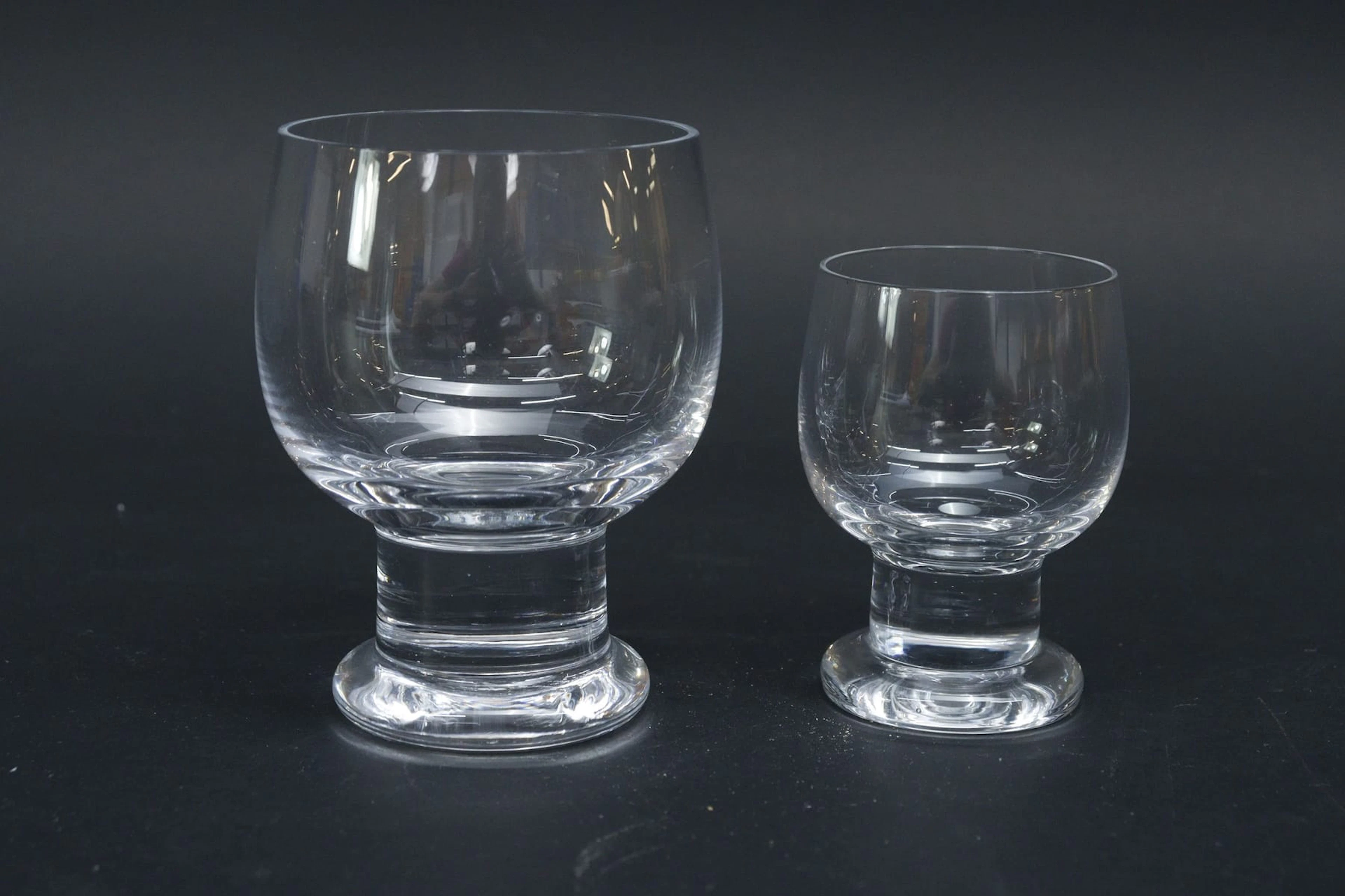 Glas, 11+12st, Gunnar Cyrén "Måtta", Orrefors