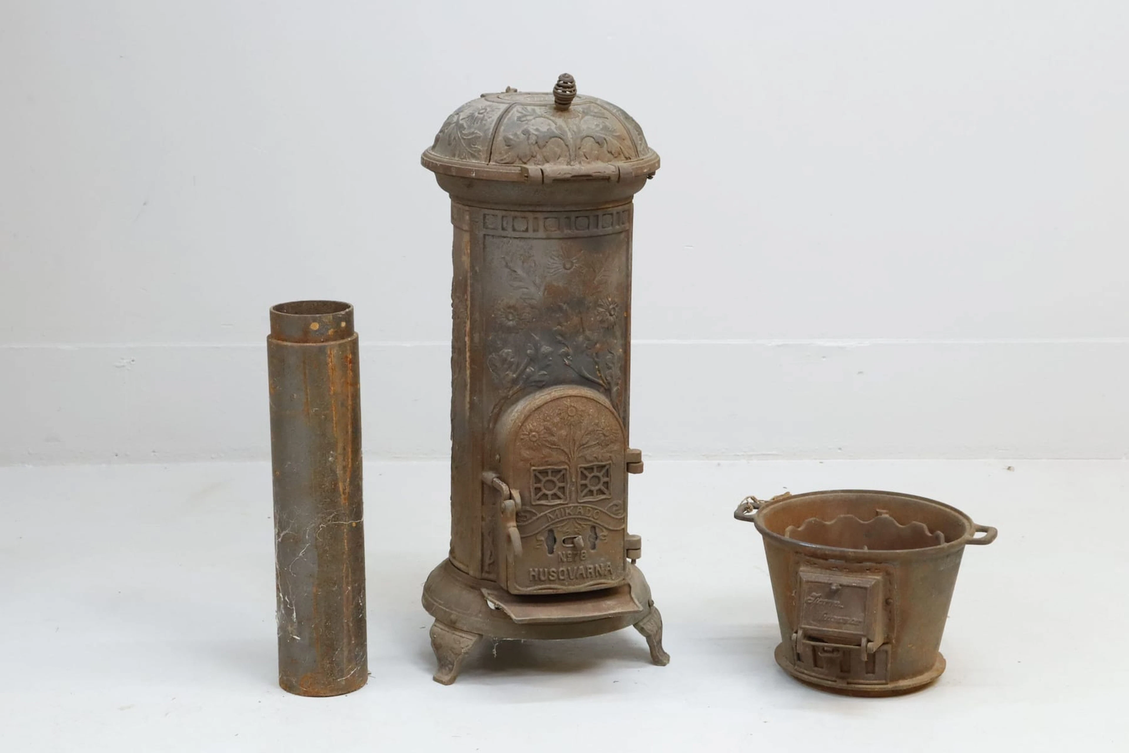 Kamin, Husqvarna no 78, och sparspis, Norrahammar