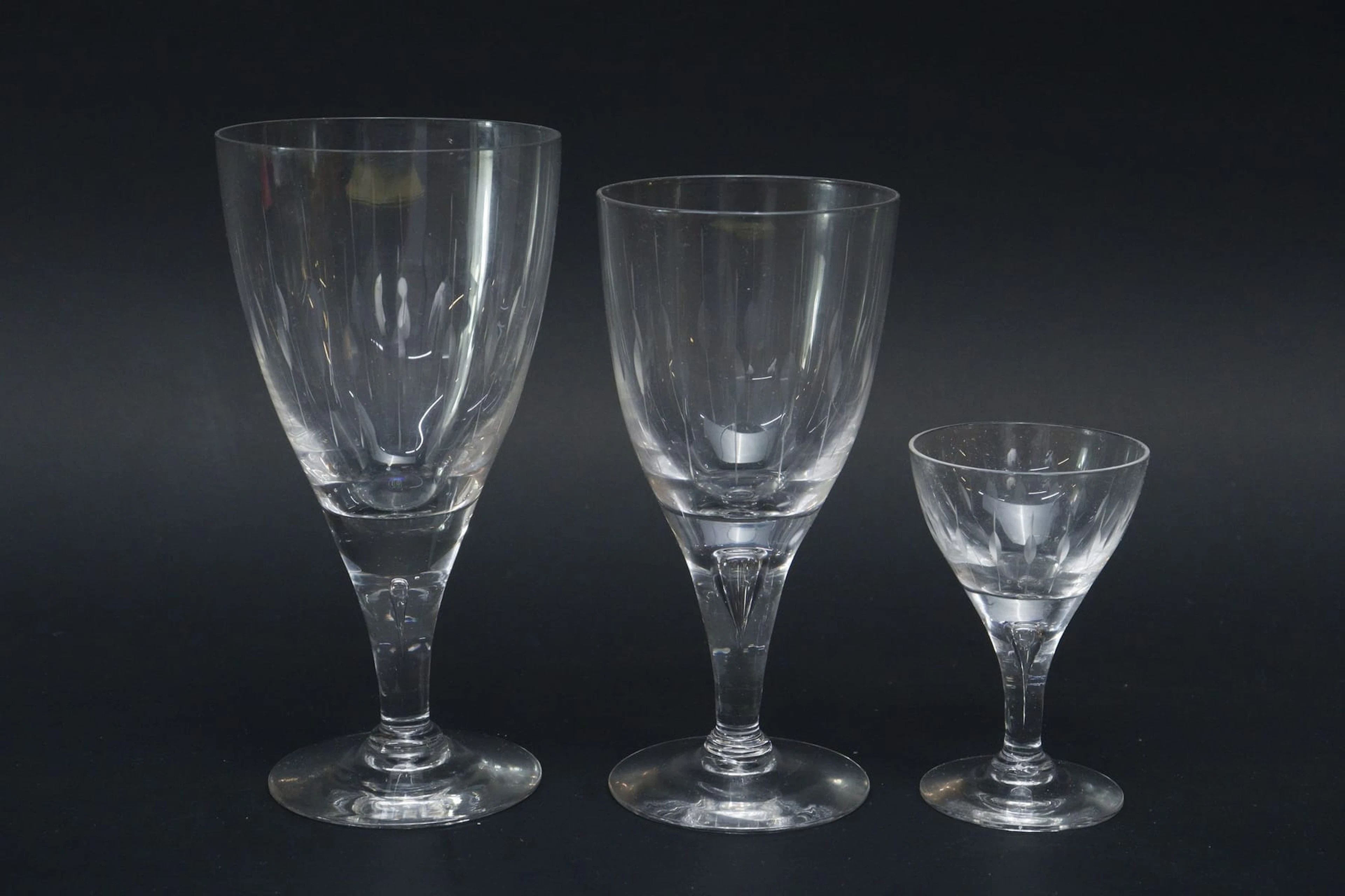 Glasservis, 10+11+12st, Skruf