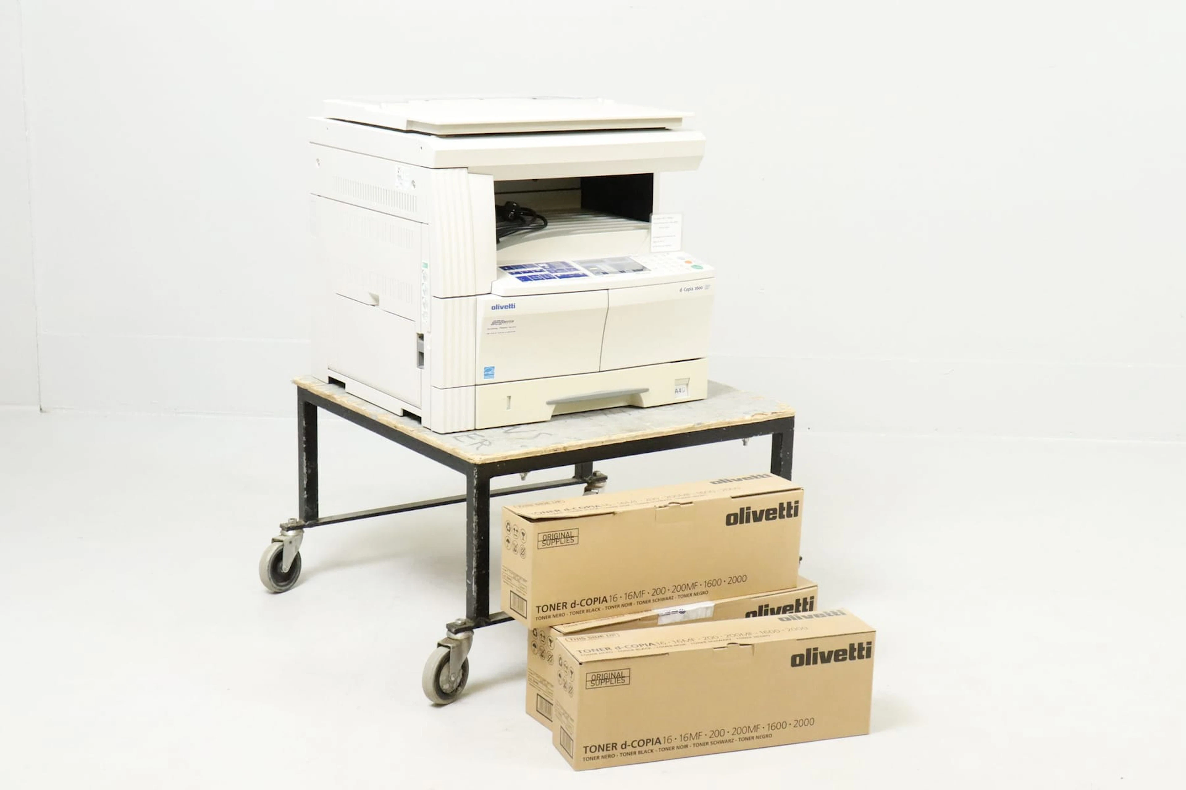Kopieringsmaskin, Olivetti d-Copia 1600, med 3 toners, upp till A3